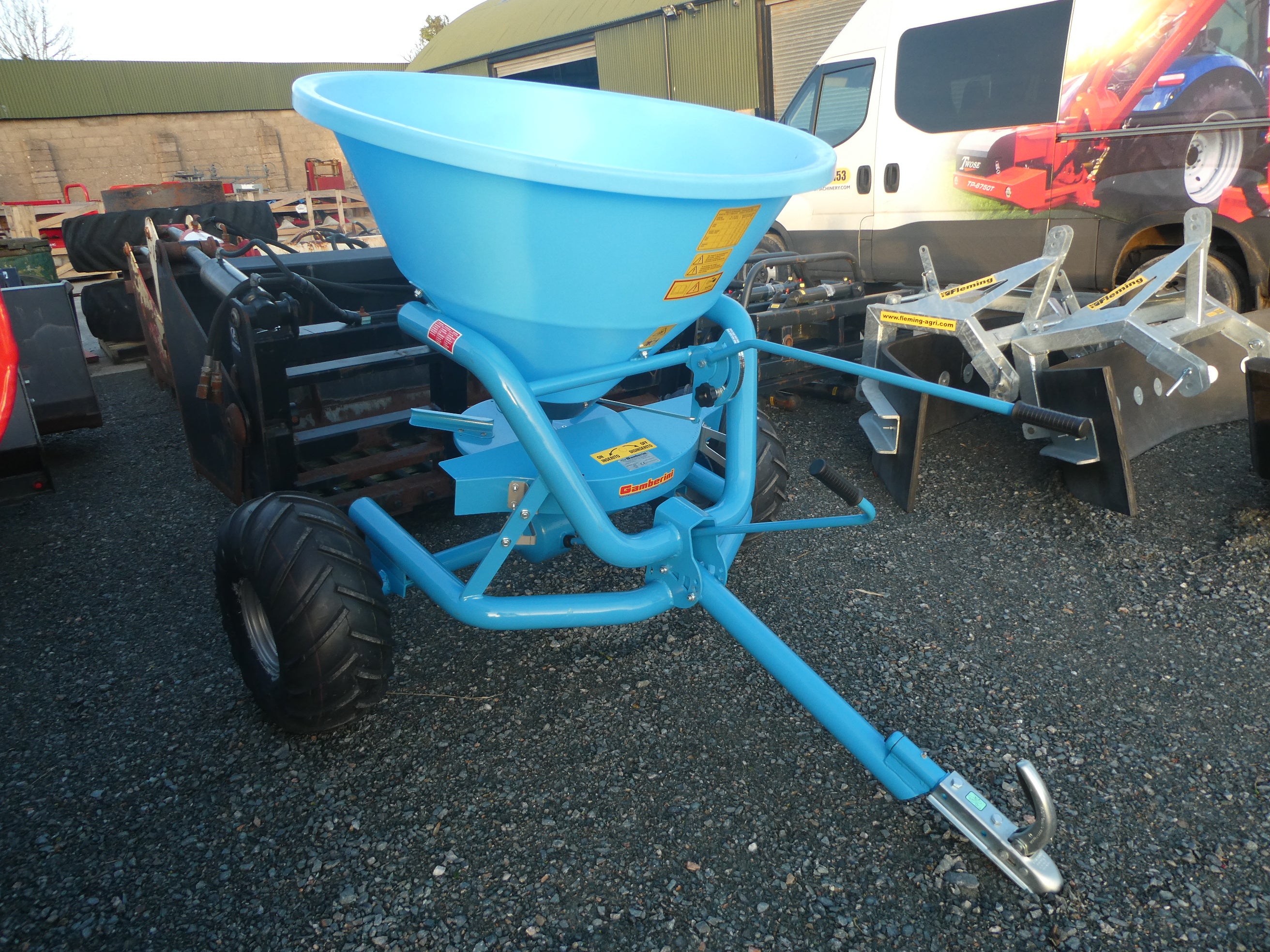 Gamberini Trailed ATV Disc Fertiliser Spreader