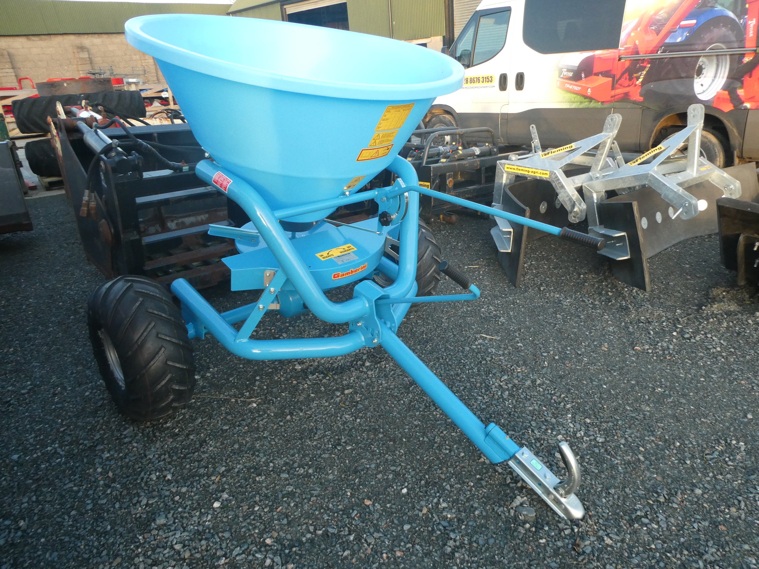 Gamberini Trailed ATV Disc Fertiliser Spreader