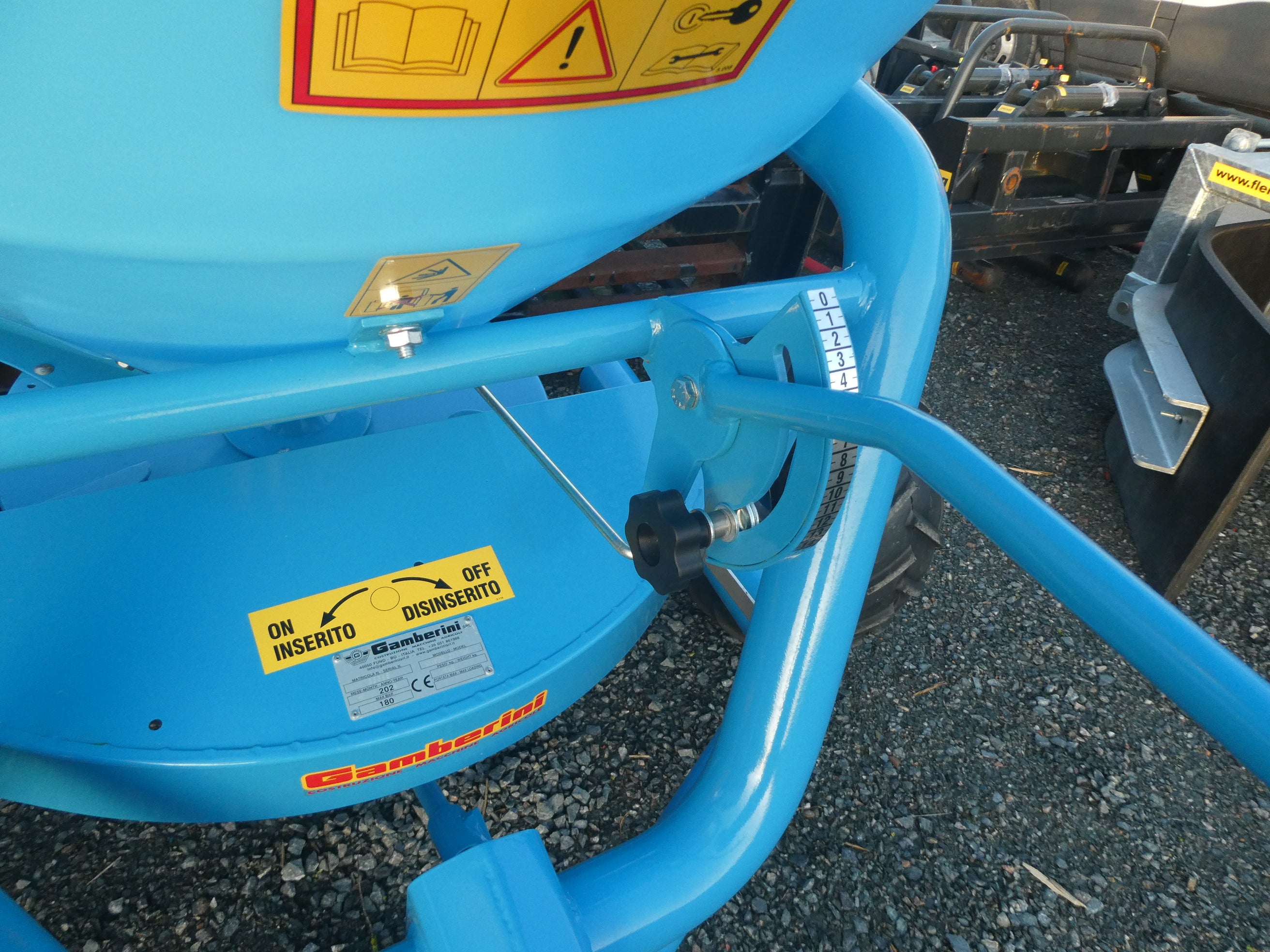 Gamberini Trailed ATV Disc Fertiliser Spreader
