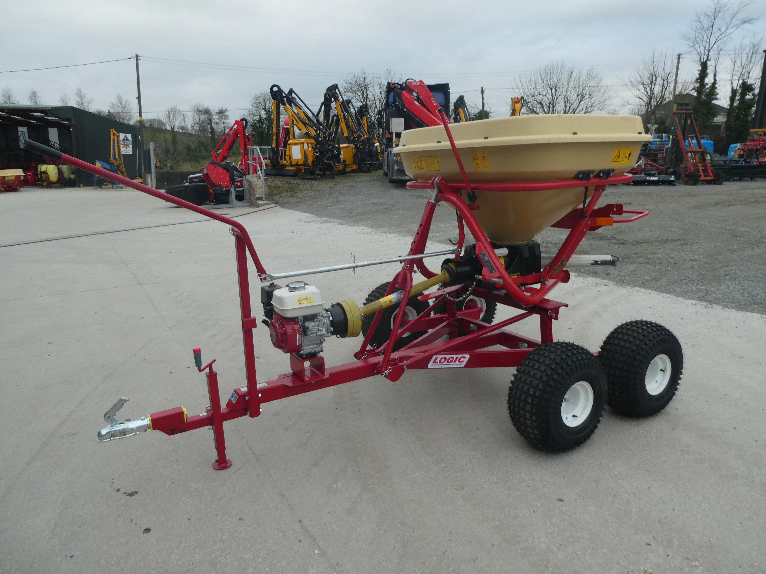 Logic ATV Chasis and Vicon PS504 Wag tail sower