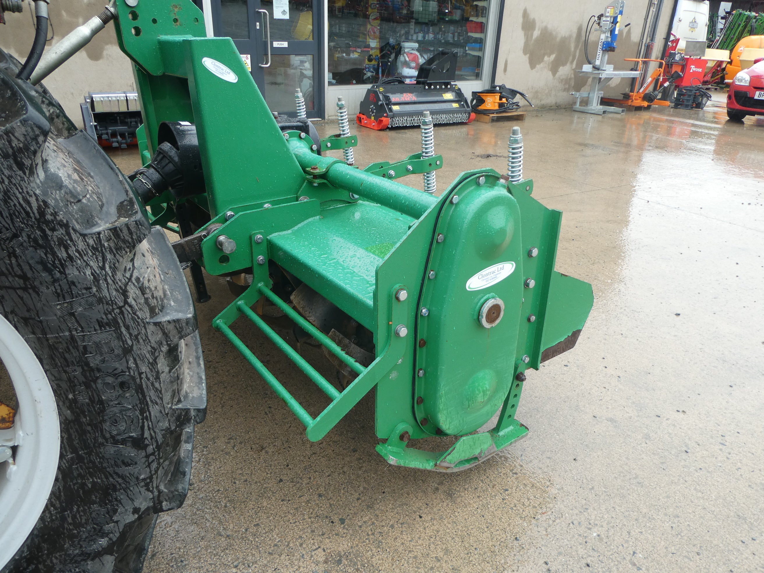 Tractor PTO Rotavator