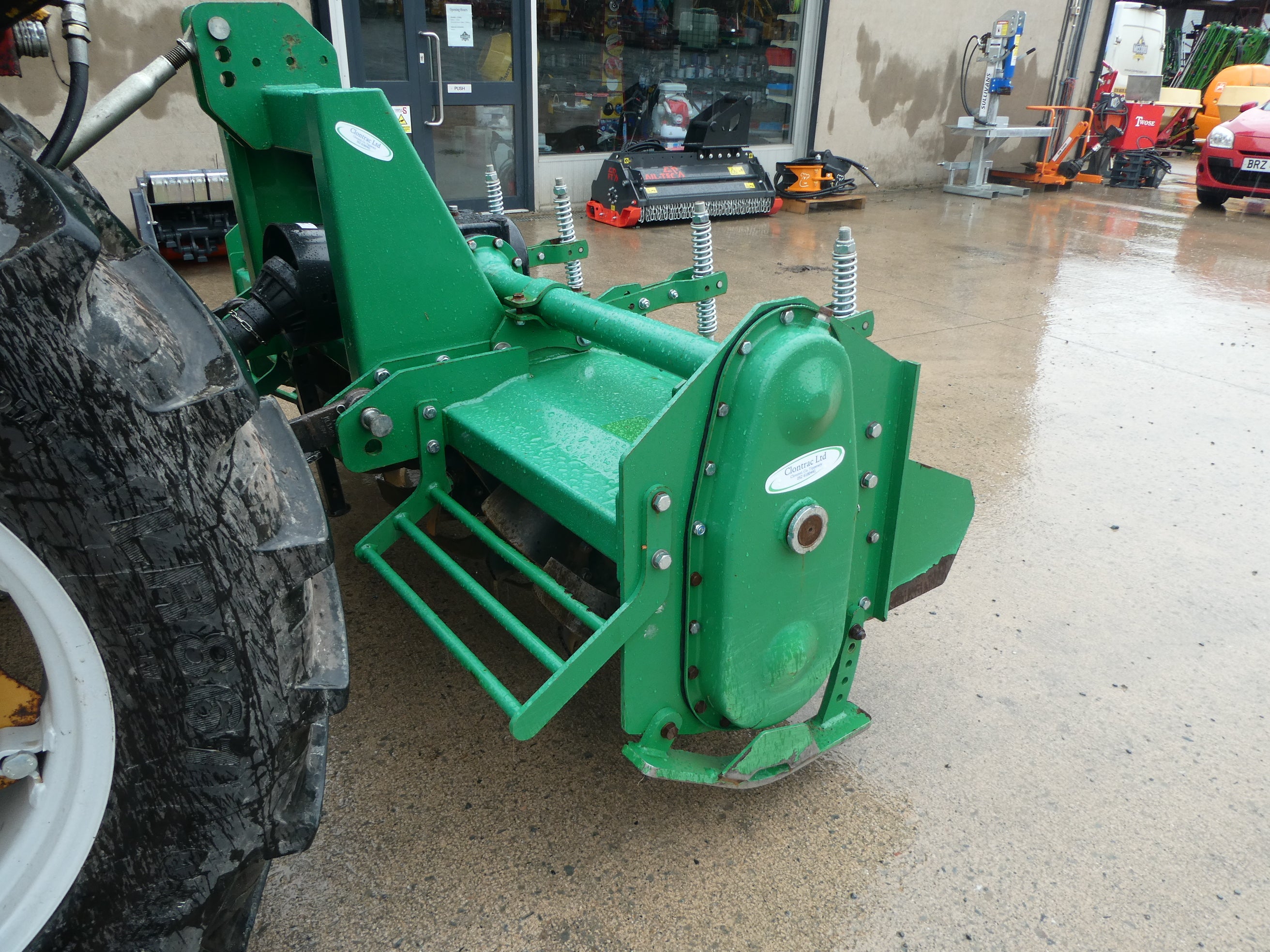 Tractor PTO Rotavator