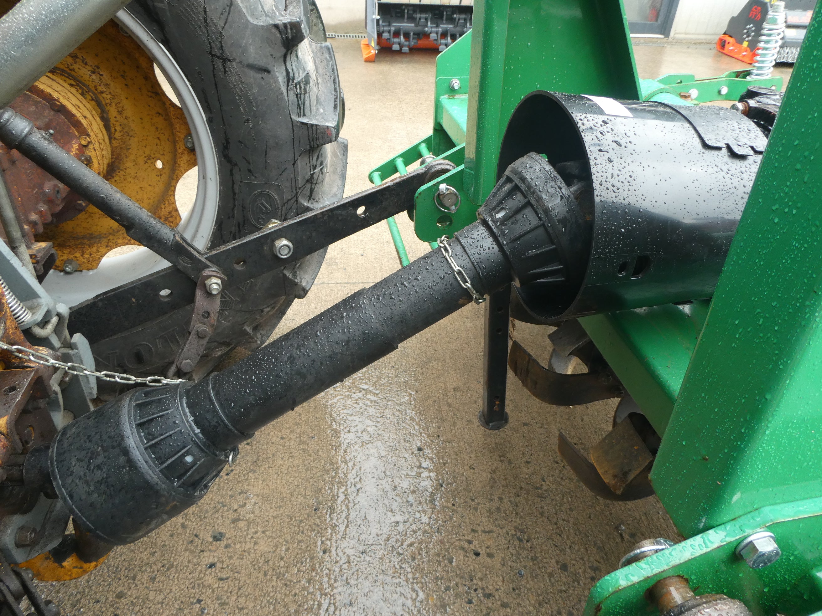 Tractor PTO Rotavator