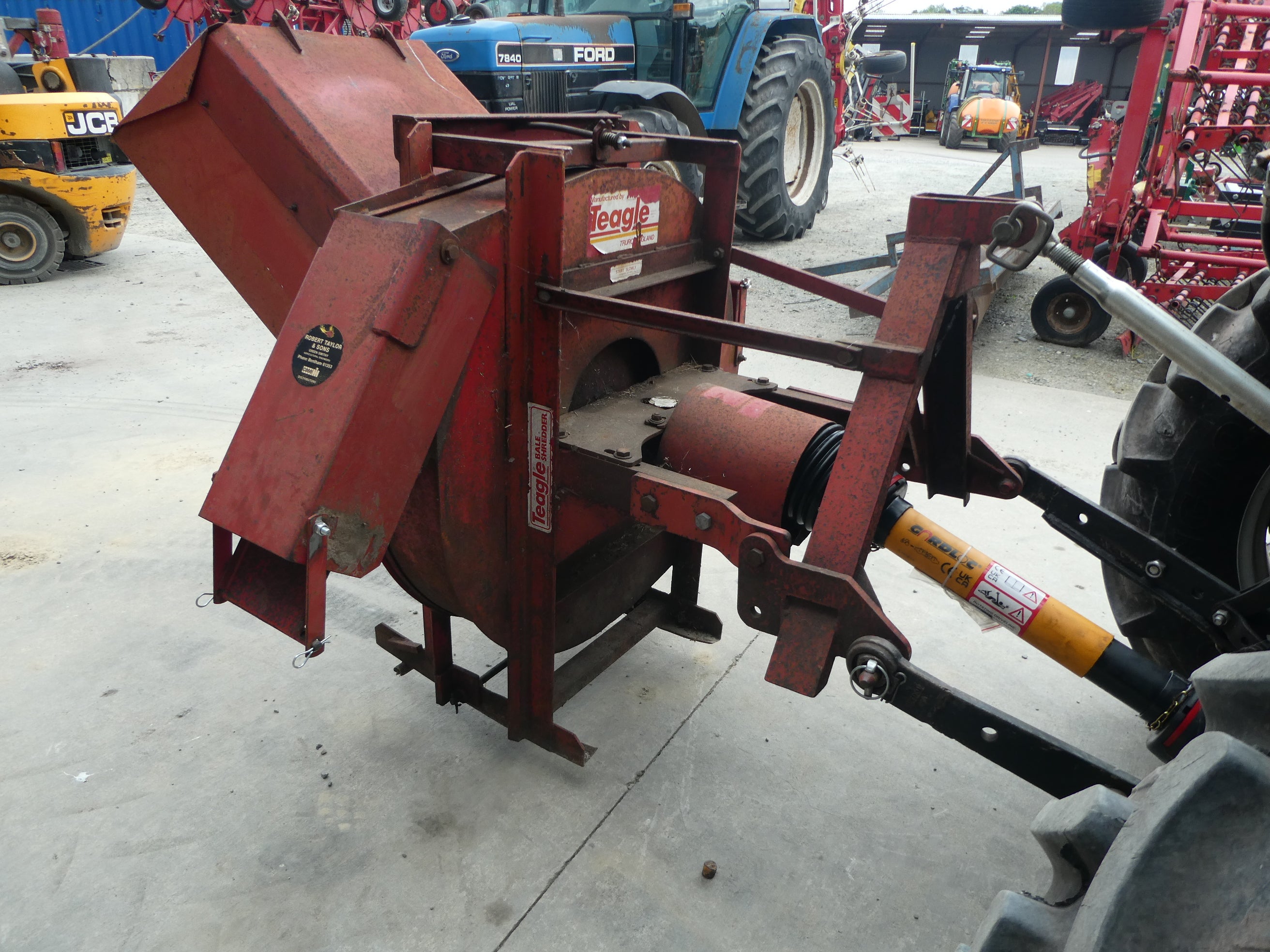 Teagle straw Shredder
