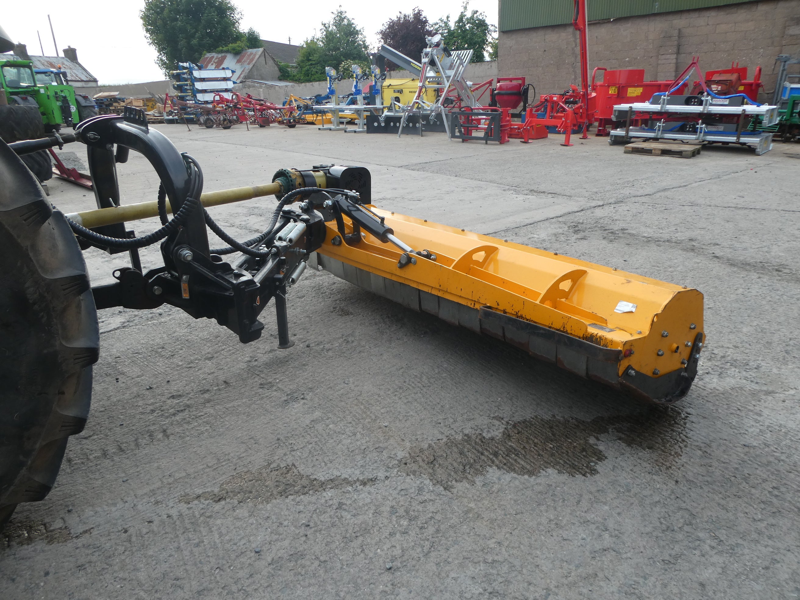 McConnel 225 flail shredder