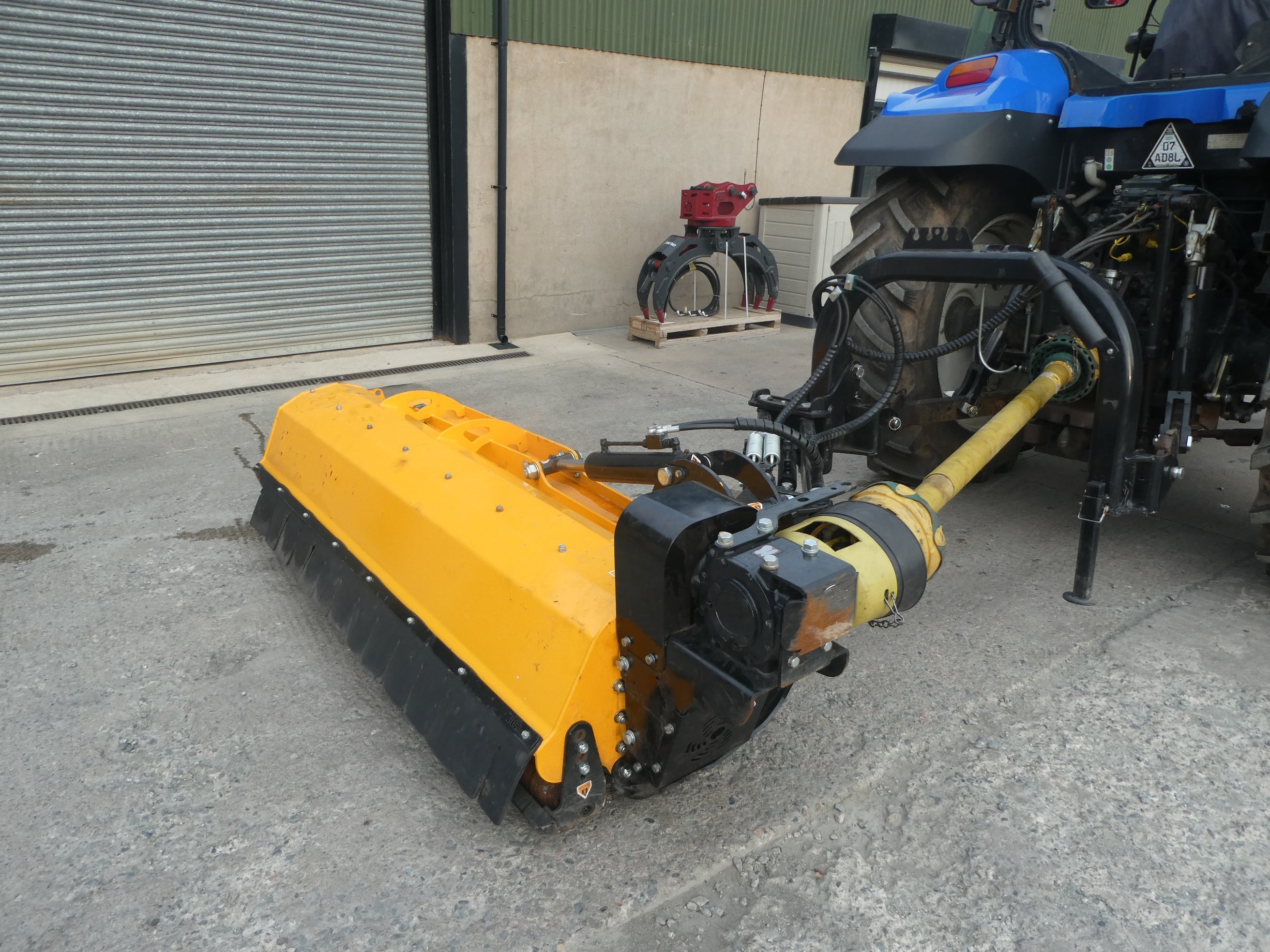 McConnel 225 flail shredder