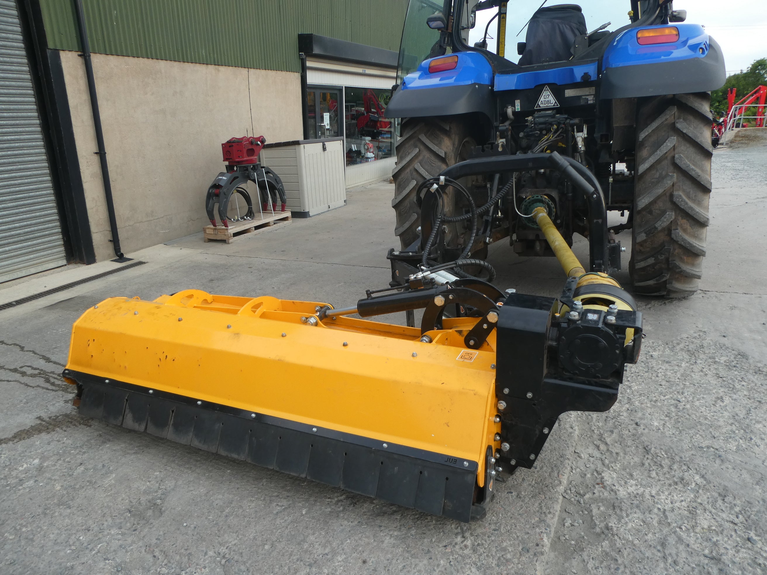 McConnel 225 flail shredder