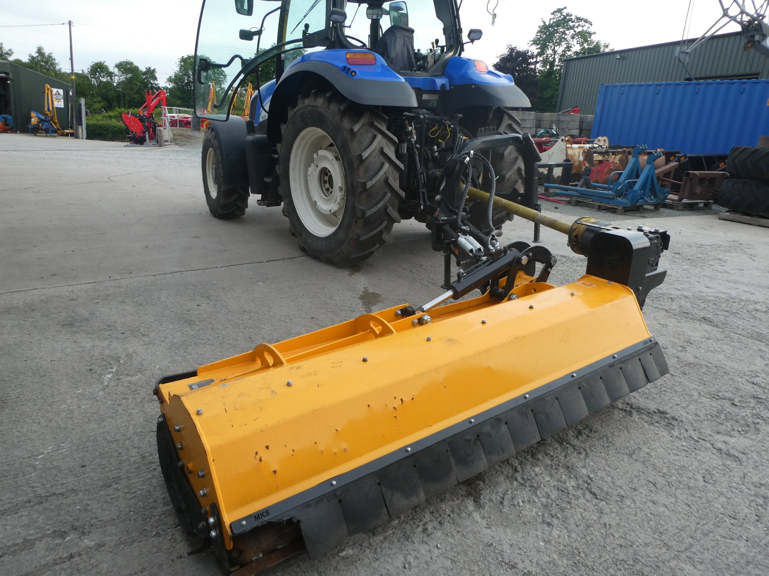McConnel 225 flail shredder
