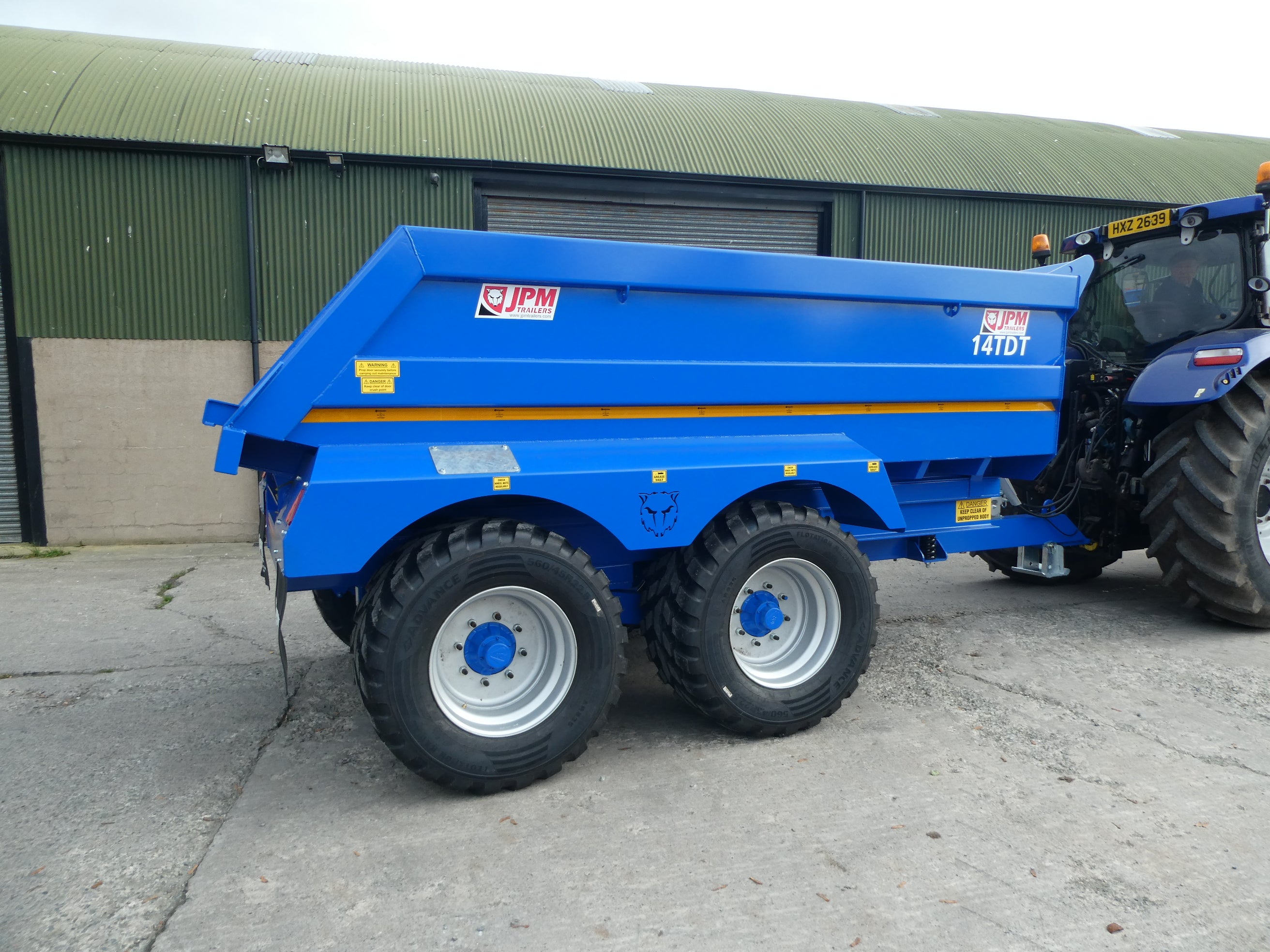 JPM 14 ton dump trailer