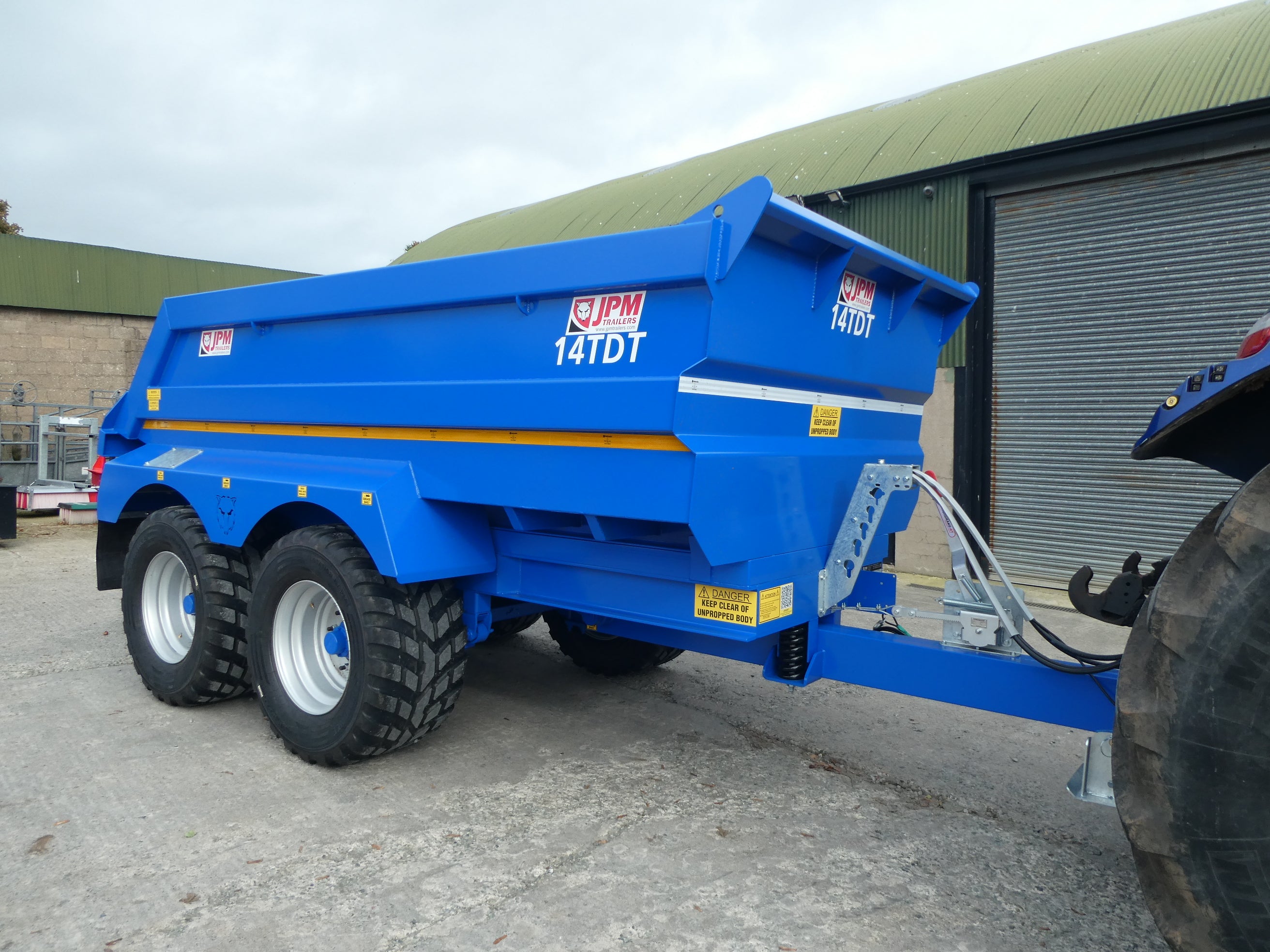 JPM 14 ton dump trailer