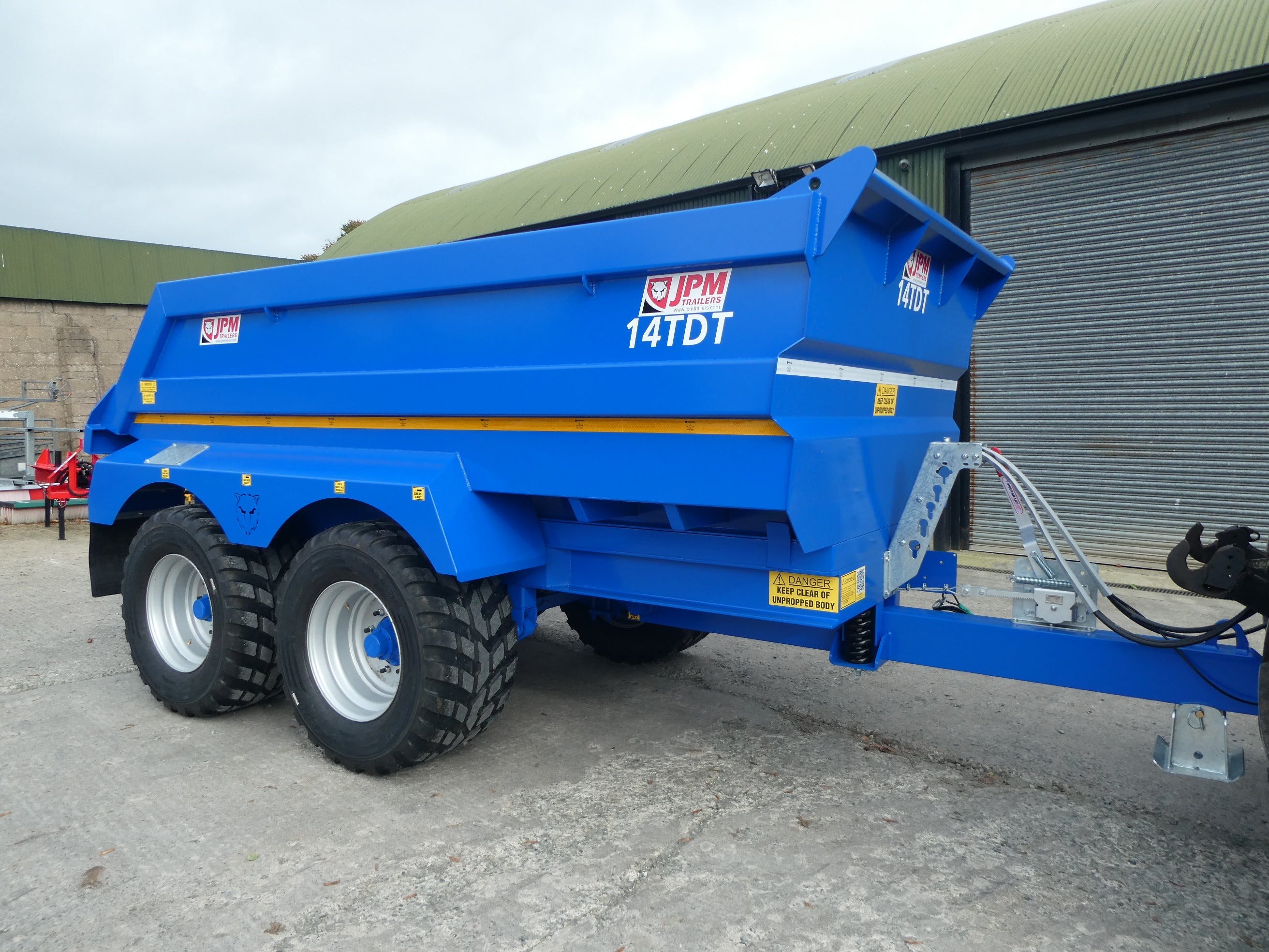 JPM 14 ton dump trailer