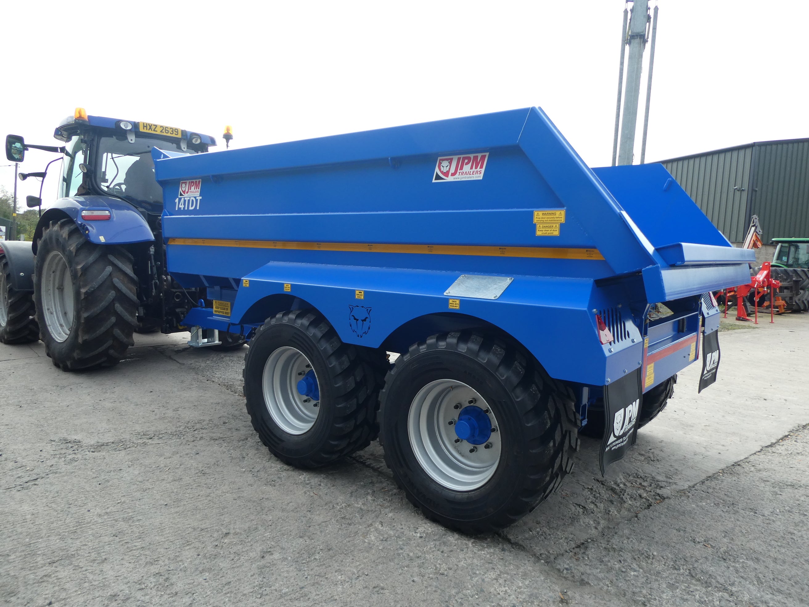 JPM 14 ton dump trailer