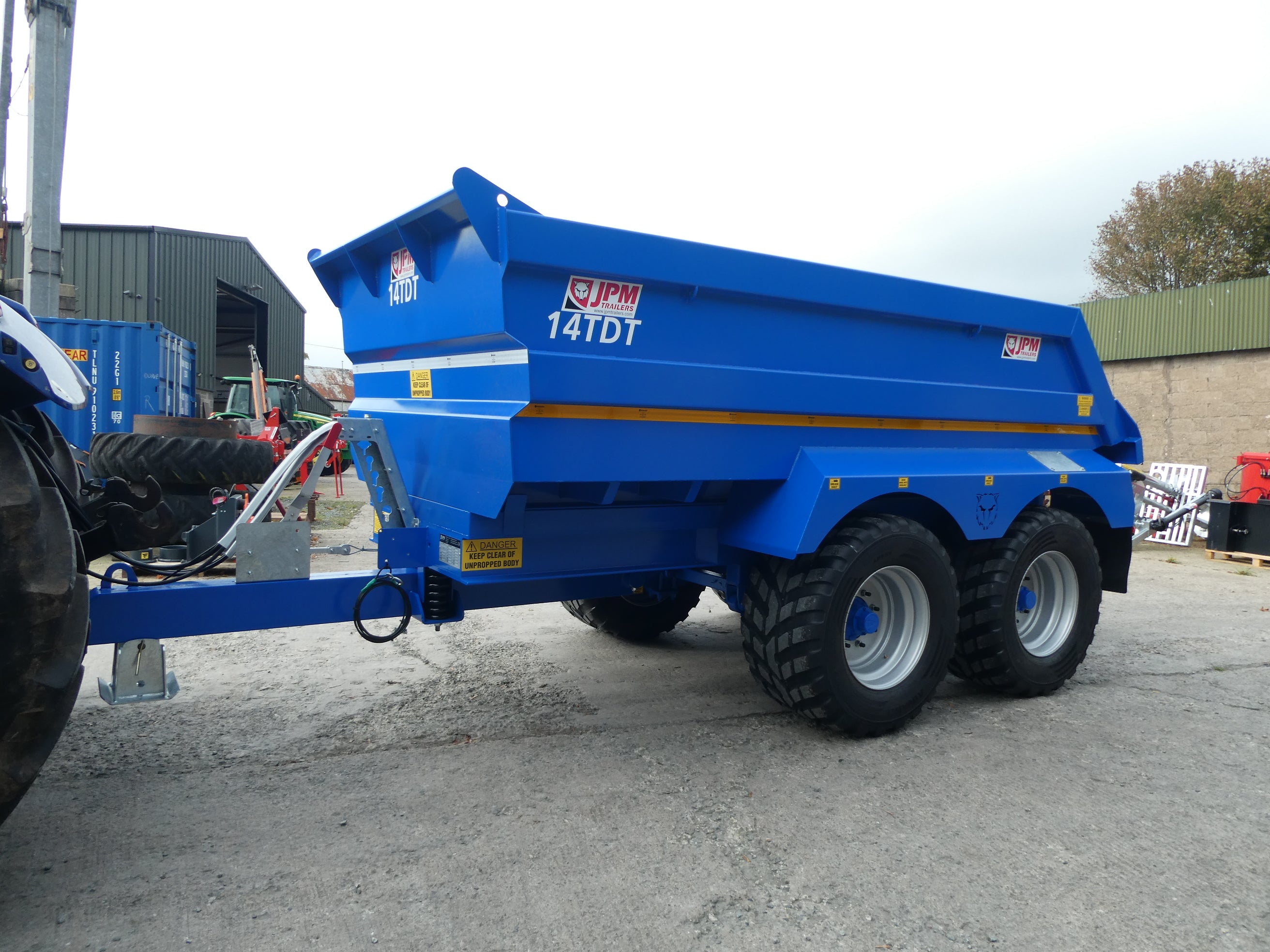 JPM 14 ton dump trailer