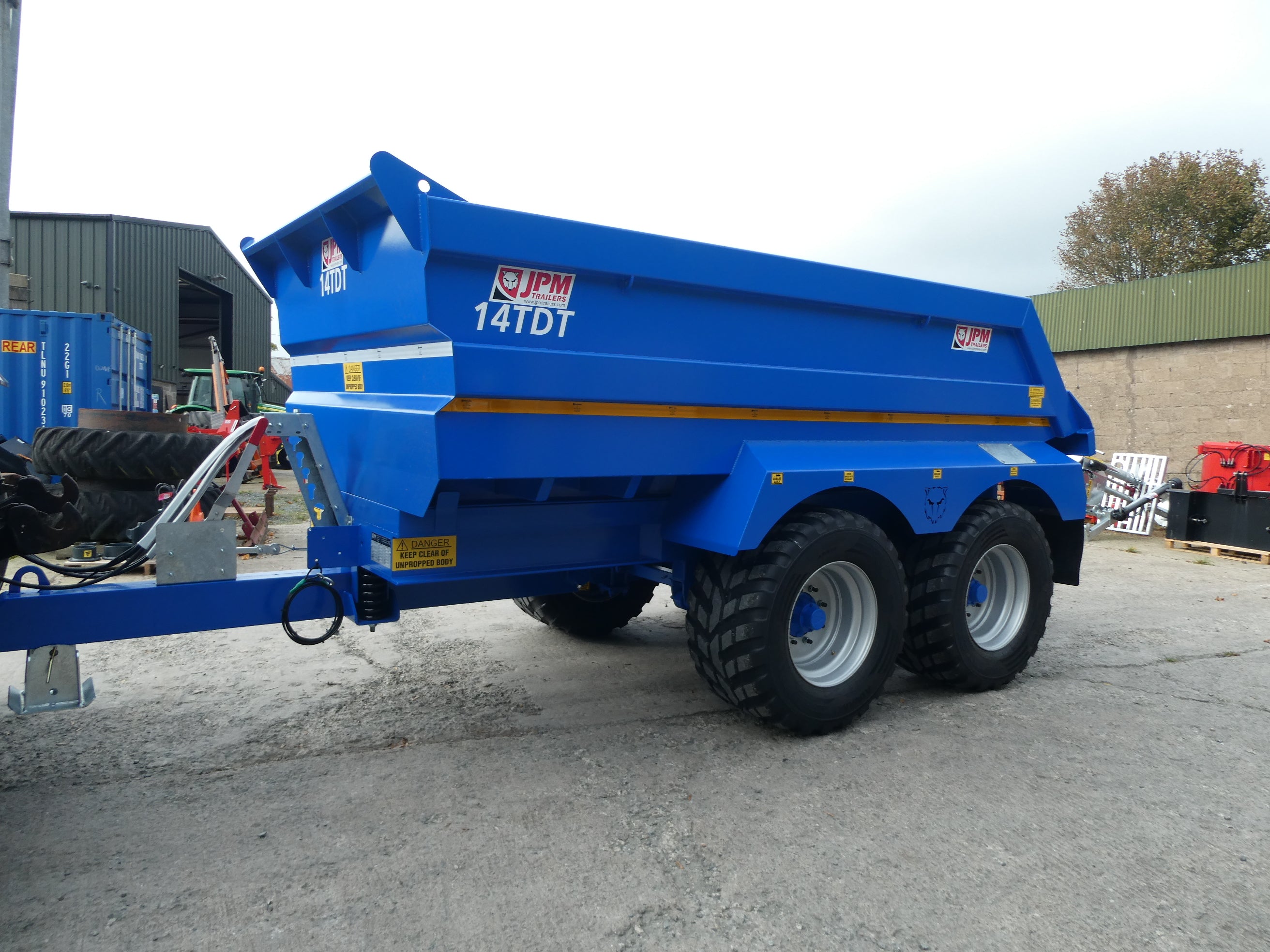 JPM 14 ton dump trailer