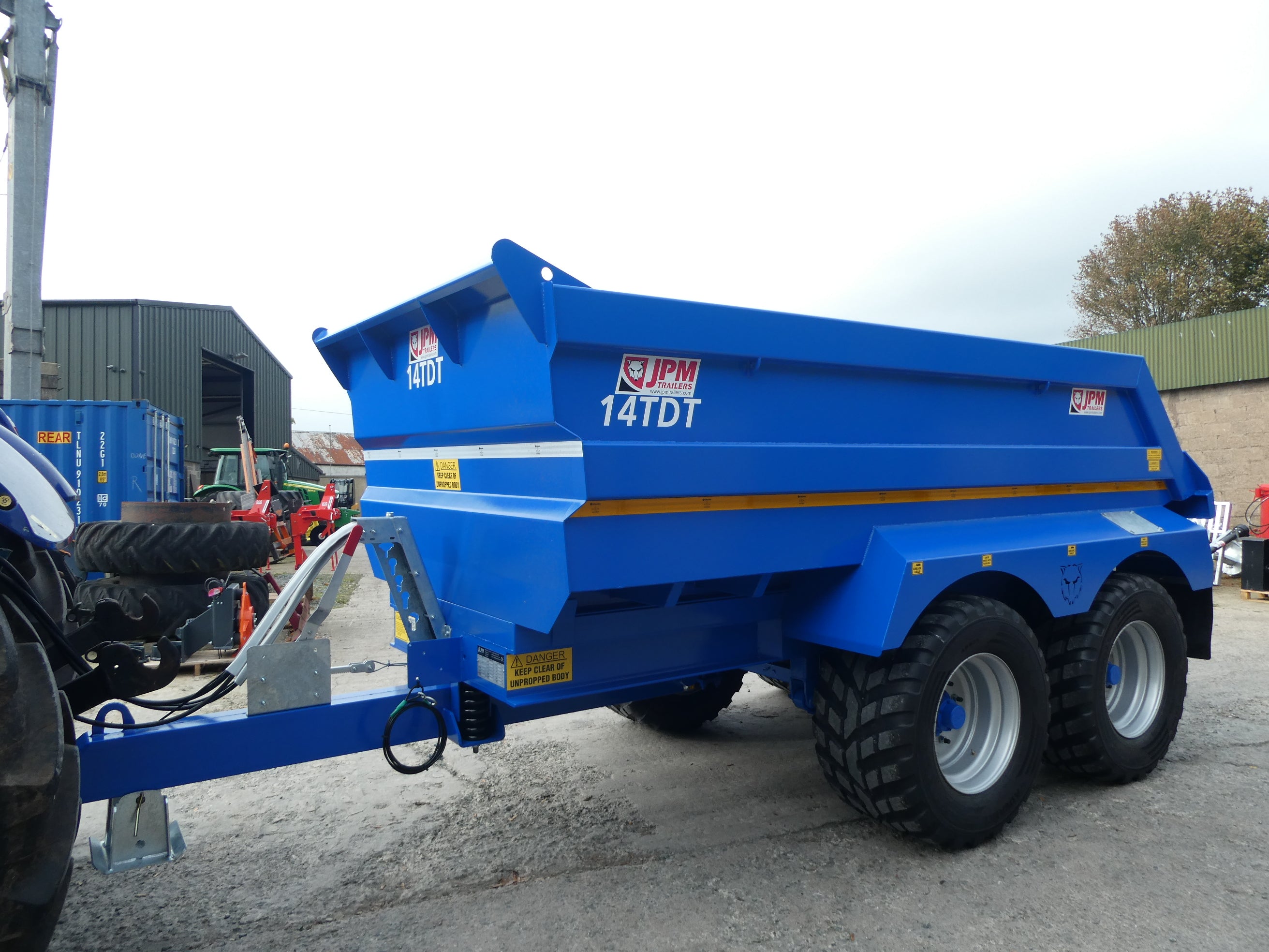 JPM 14 ton dump trailer