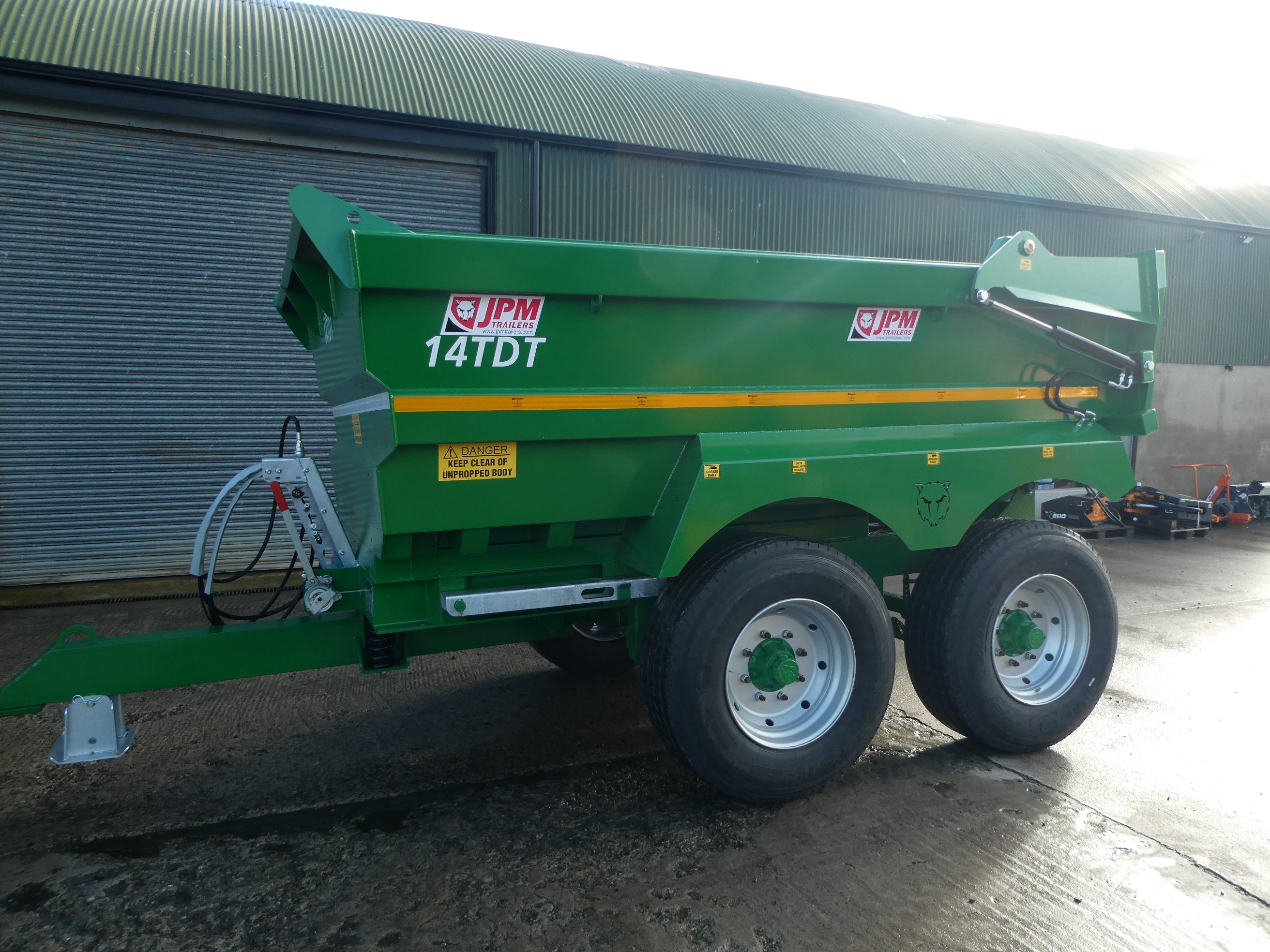 JPM 14 ton dump trailer