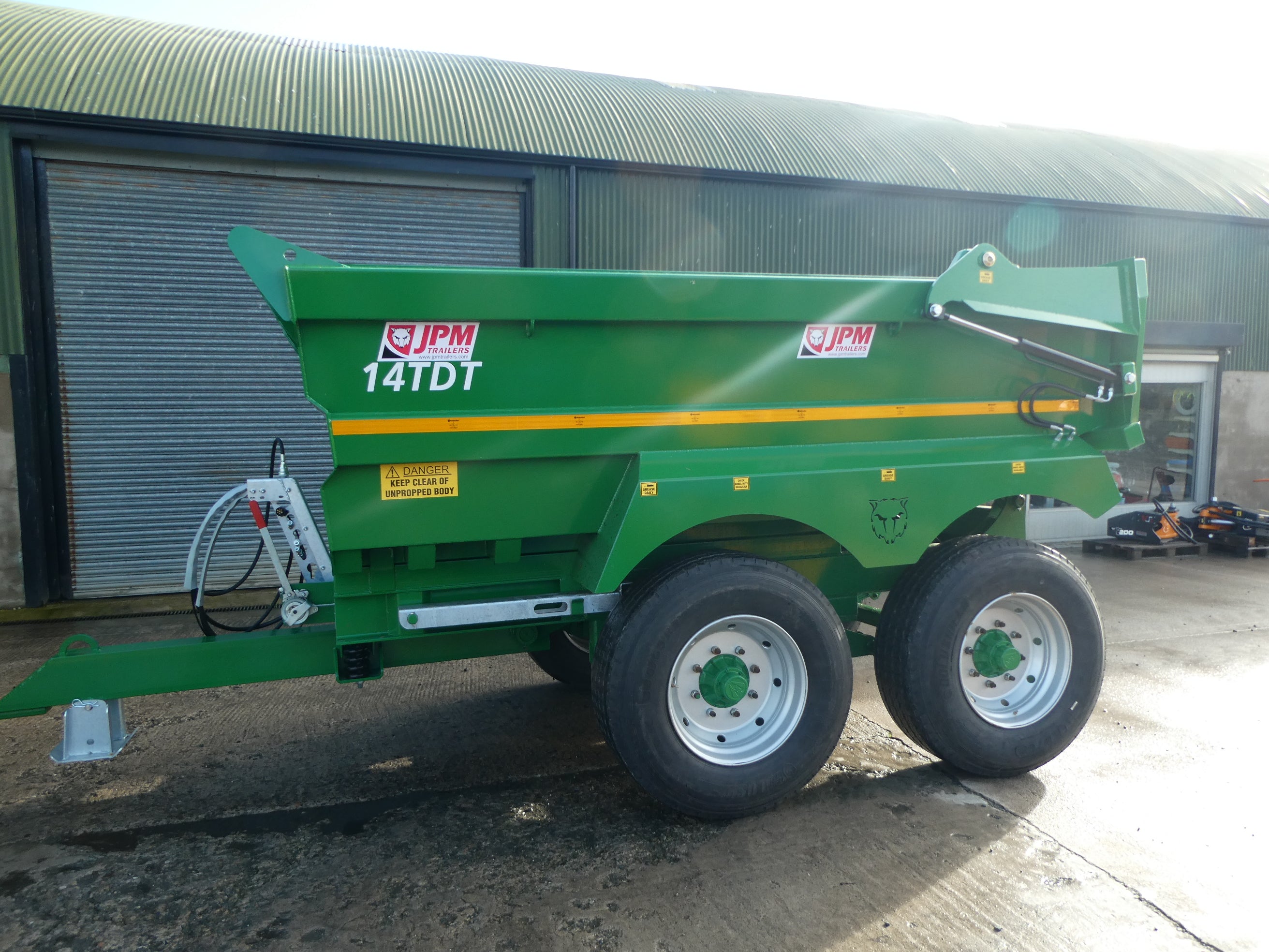 JPM 14 ton dump trailer