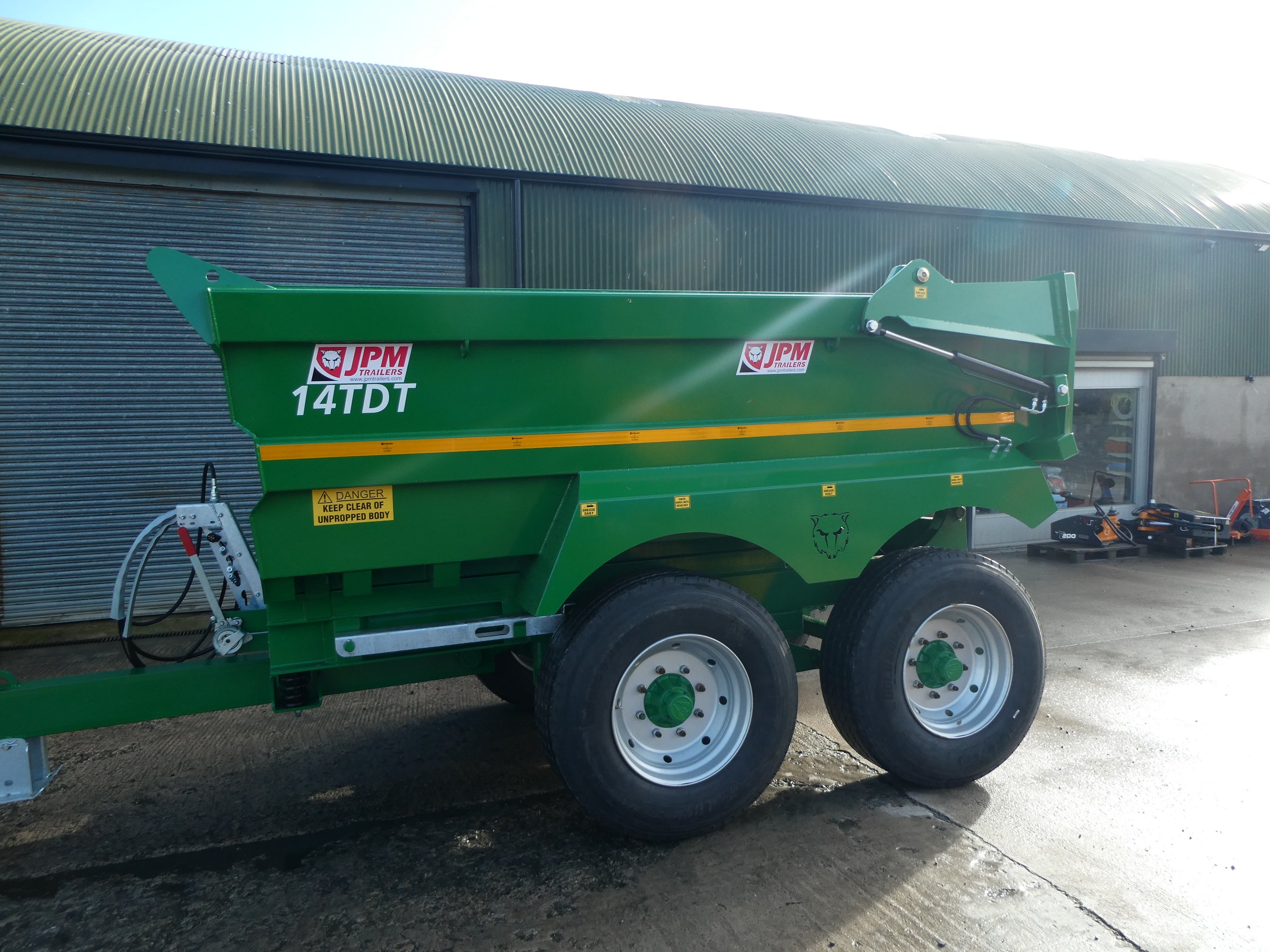 JPM 14 ton dump trailer