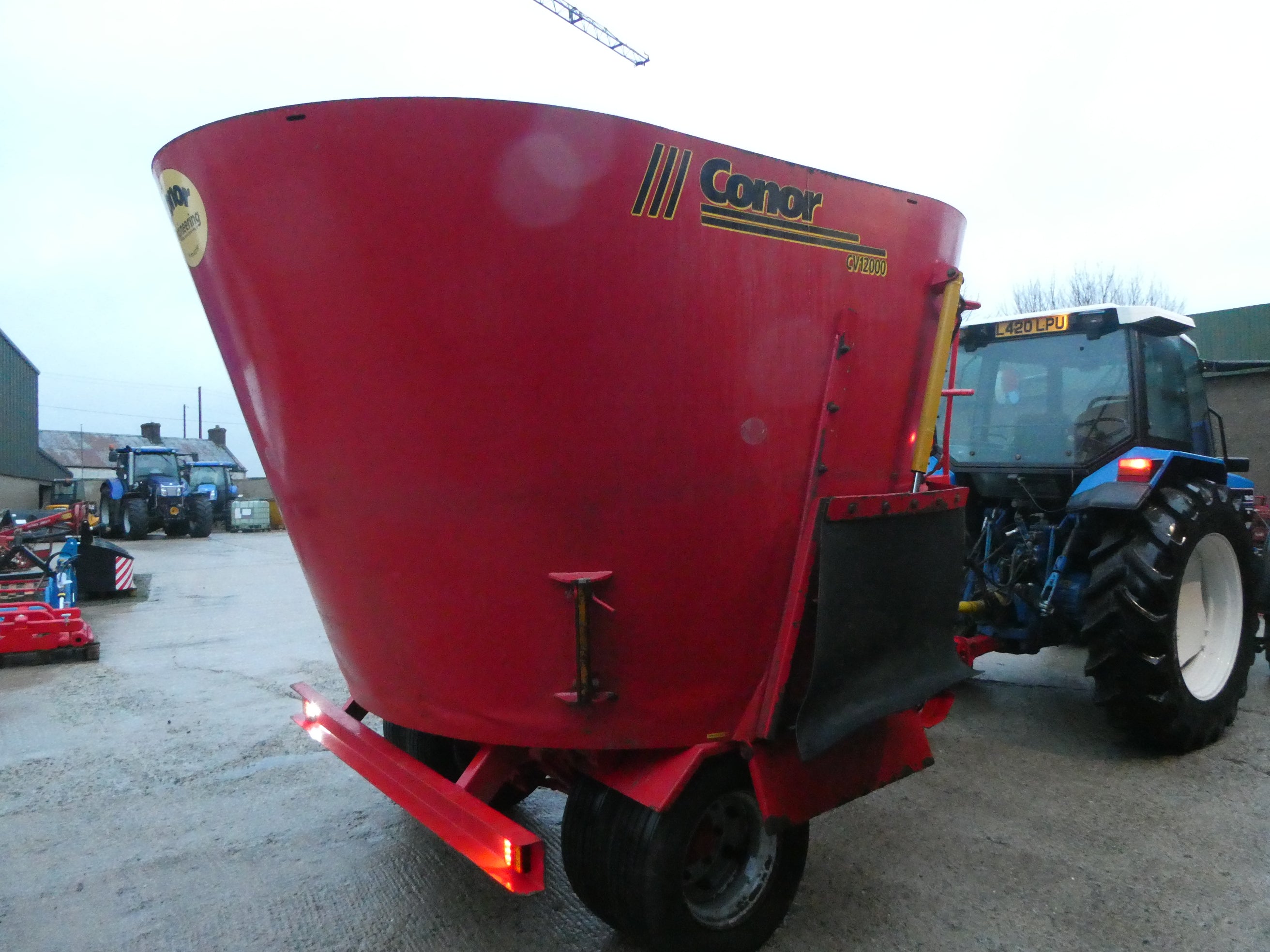 Conor Single auger Tub feeder
