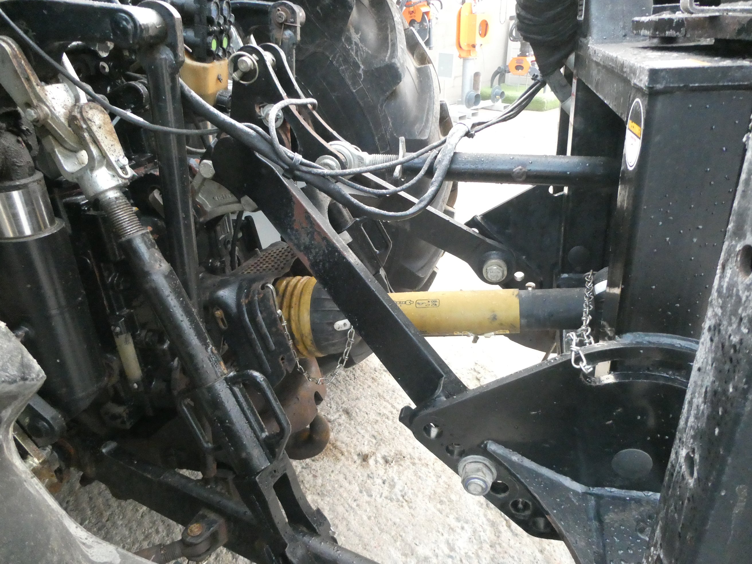 2020 McConnel PA6070 Hedgecutter waiting to be checked over