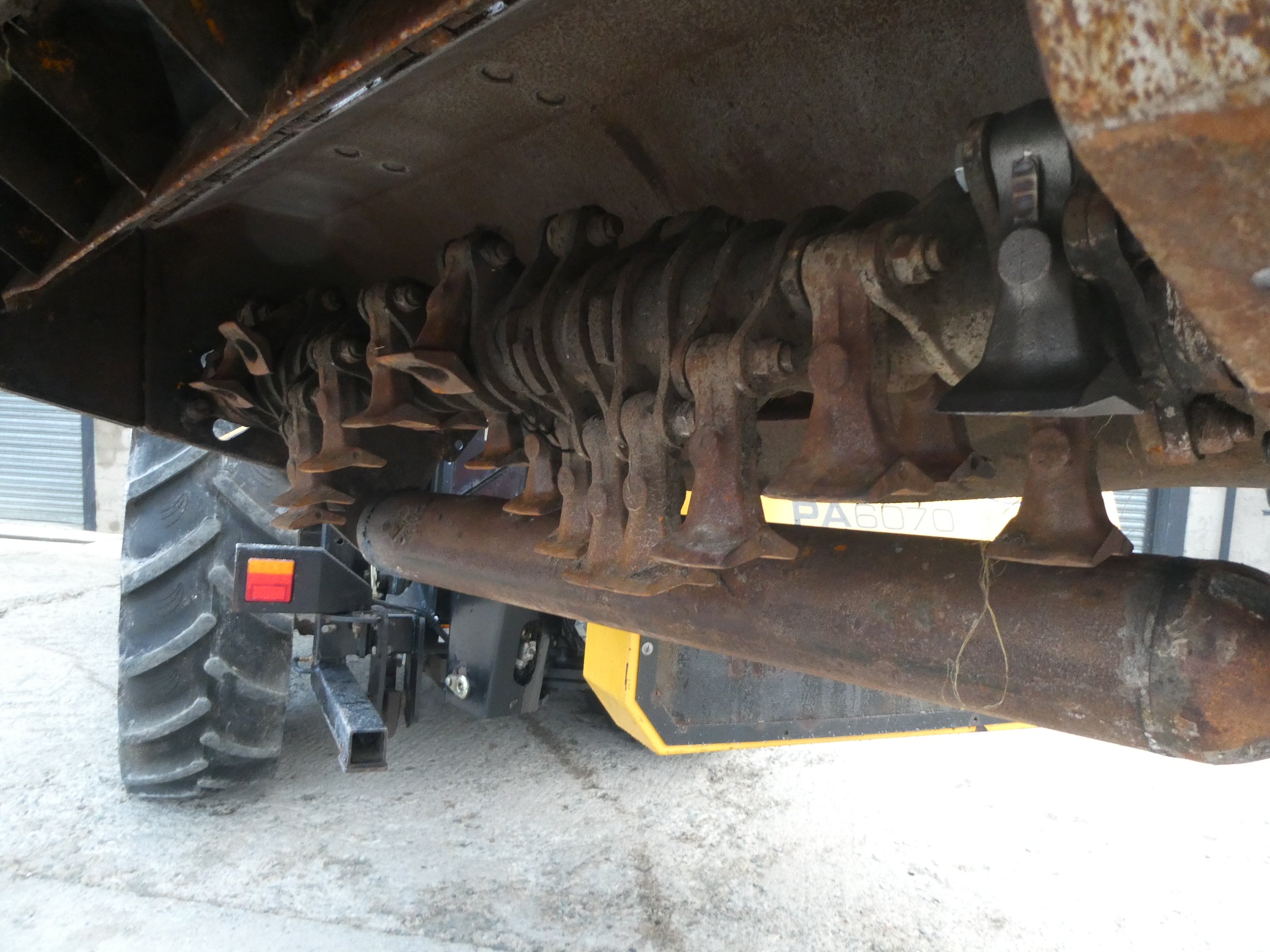 2020 McConnel PA6070 Hedgecutter waiting to be checked over