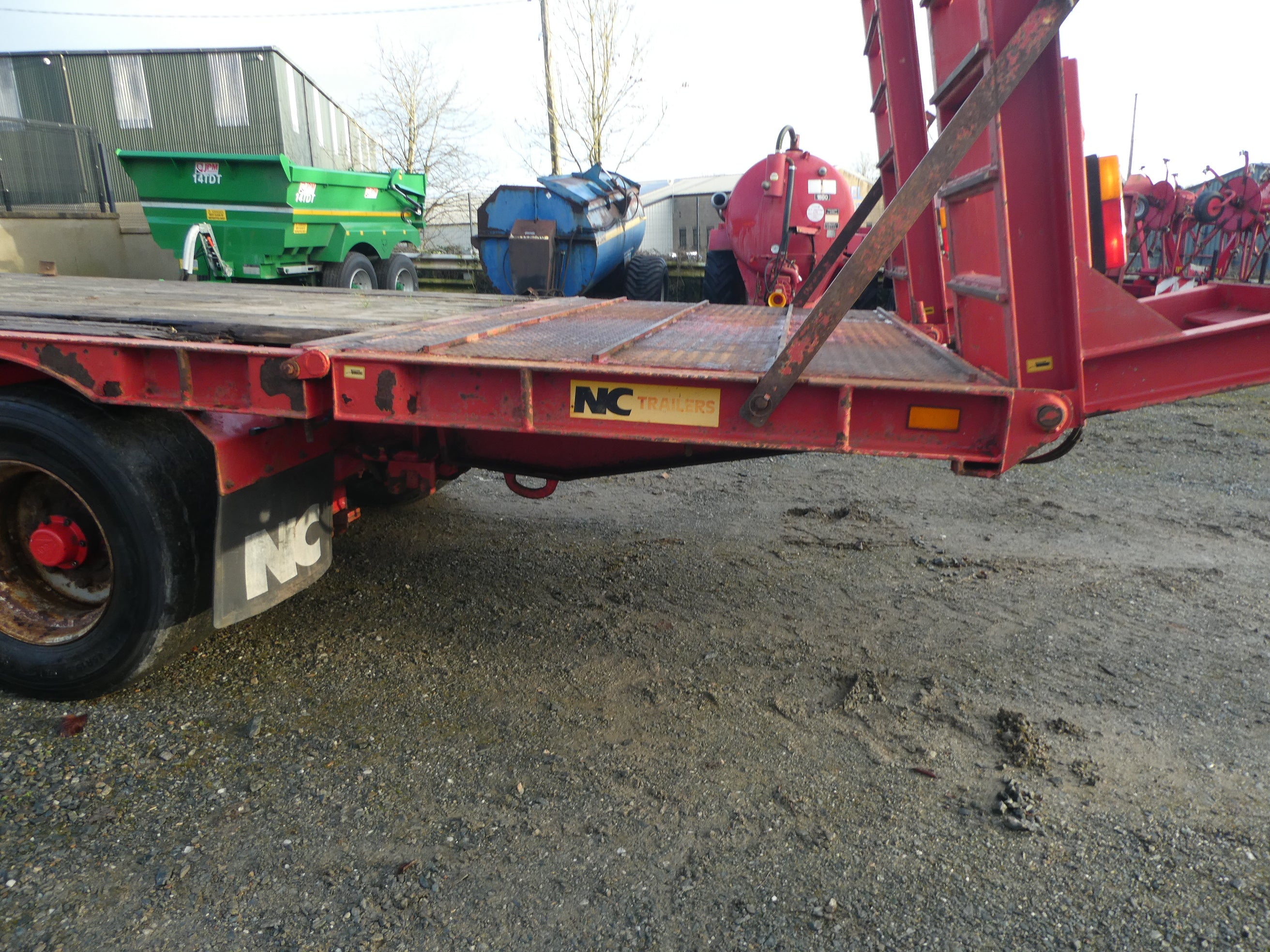 NC Used Tandem axle low loader