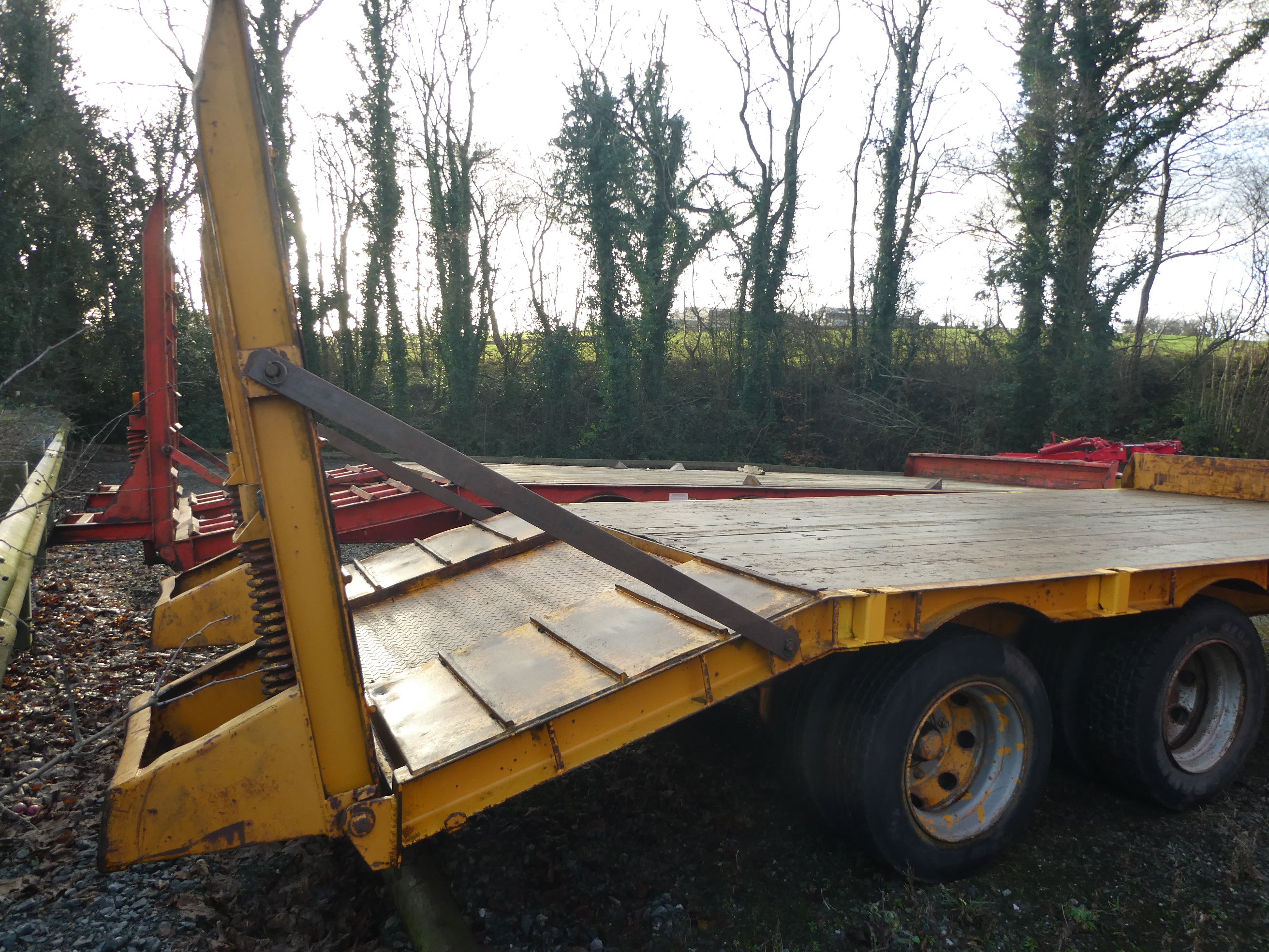 Used Tandem axle low loader