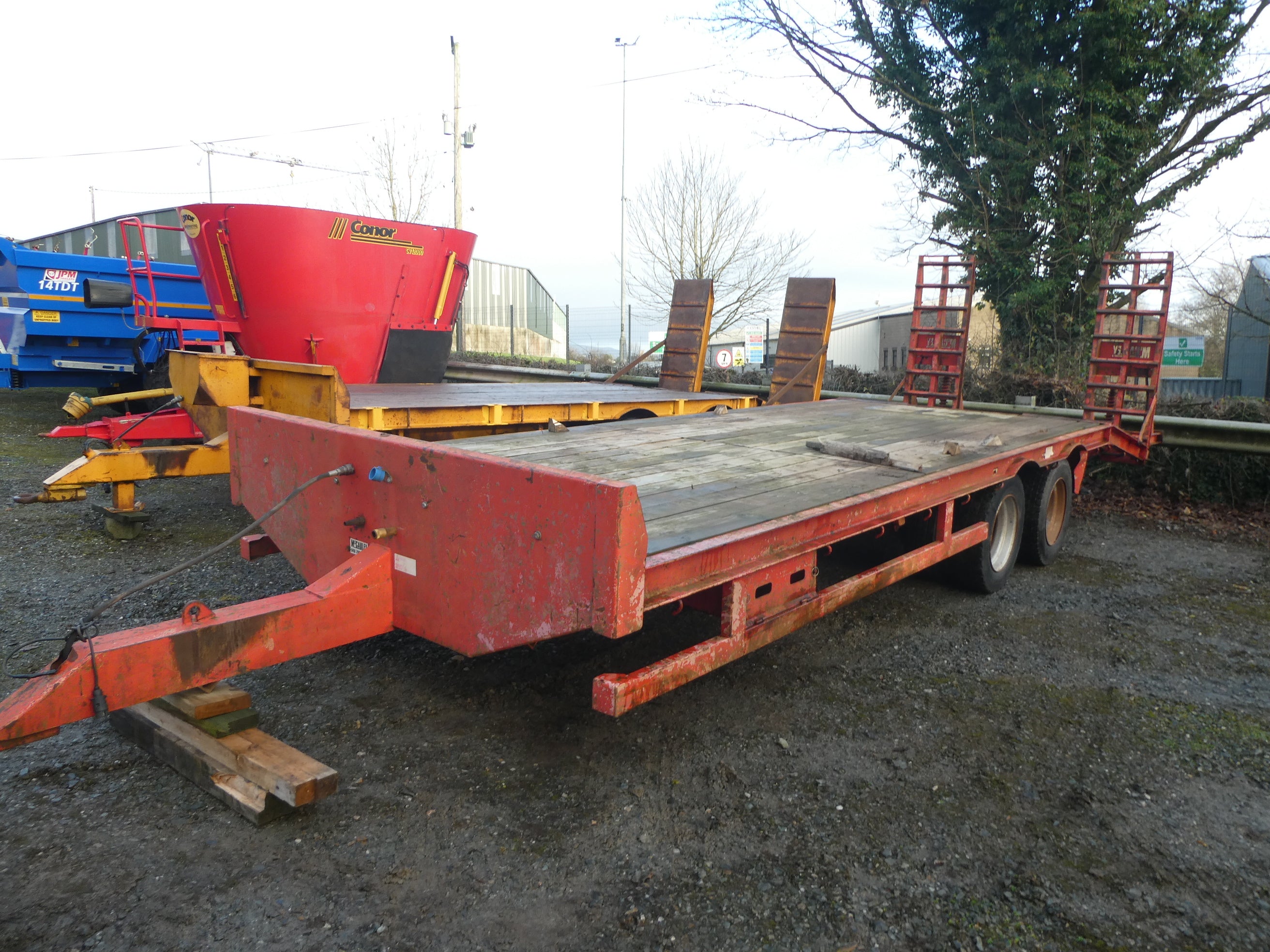 McCauley Used Tandem axle low loader