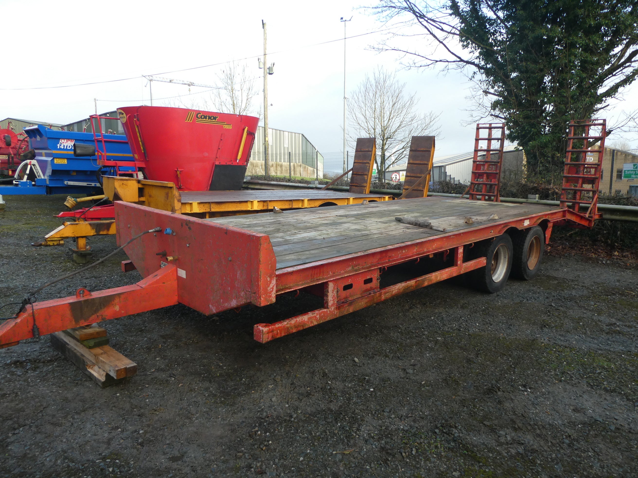 McCauley Used Tandem axle low loader