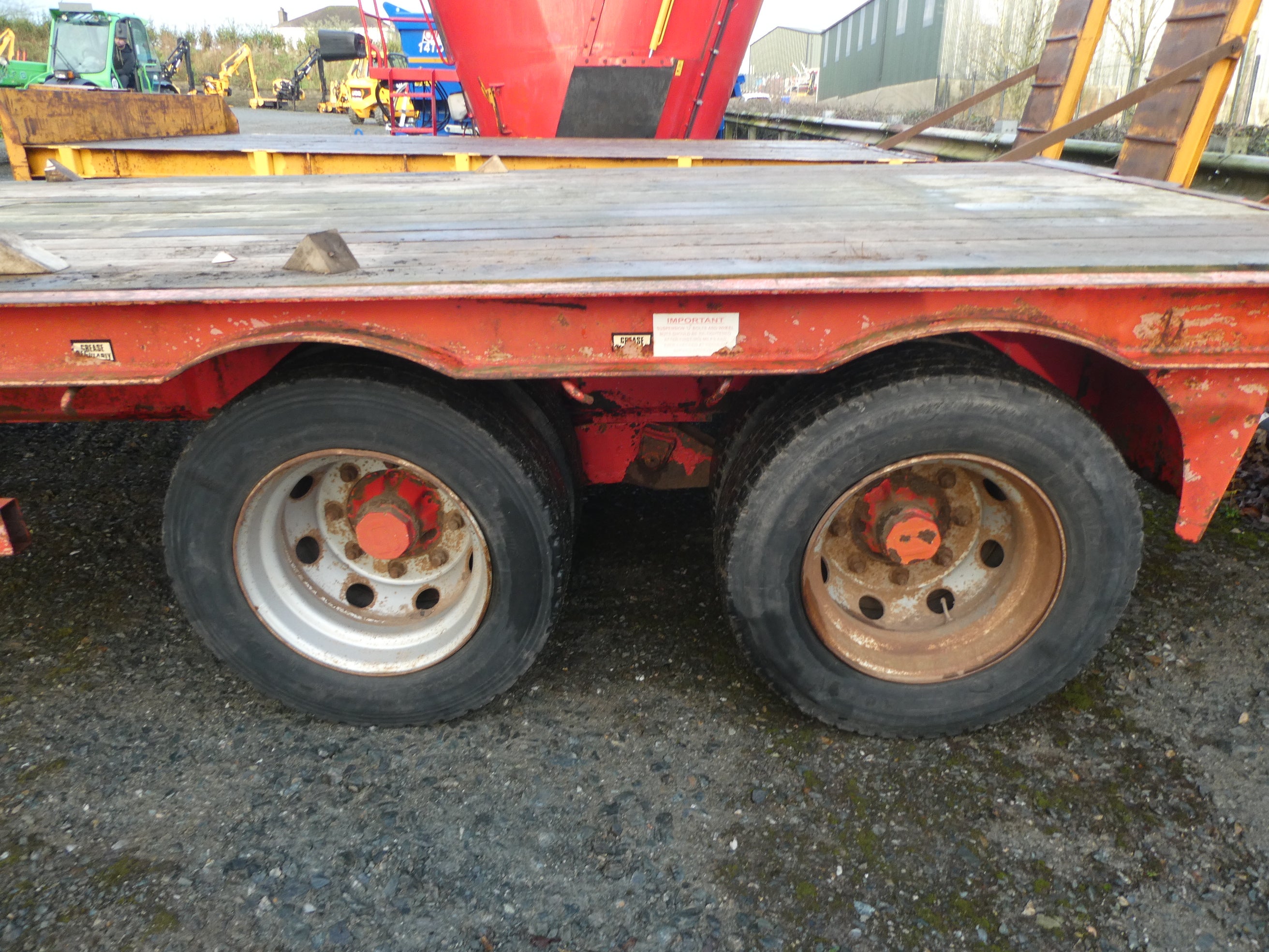 McCauley Used Tandem axle low loader