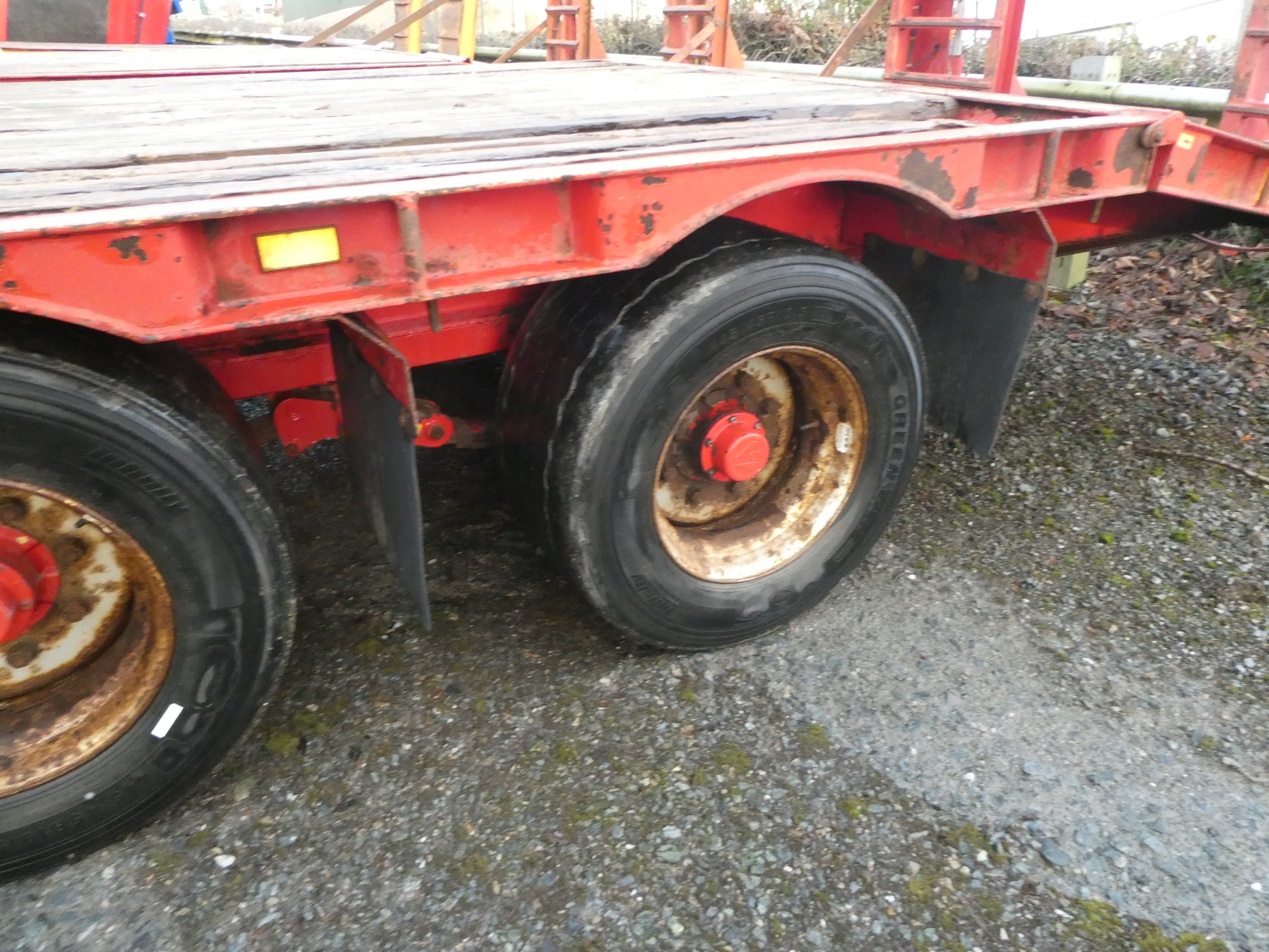 NC Used Tandem axle low loader