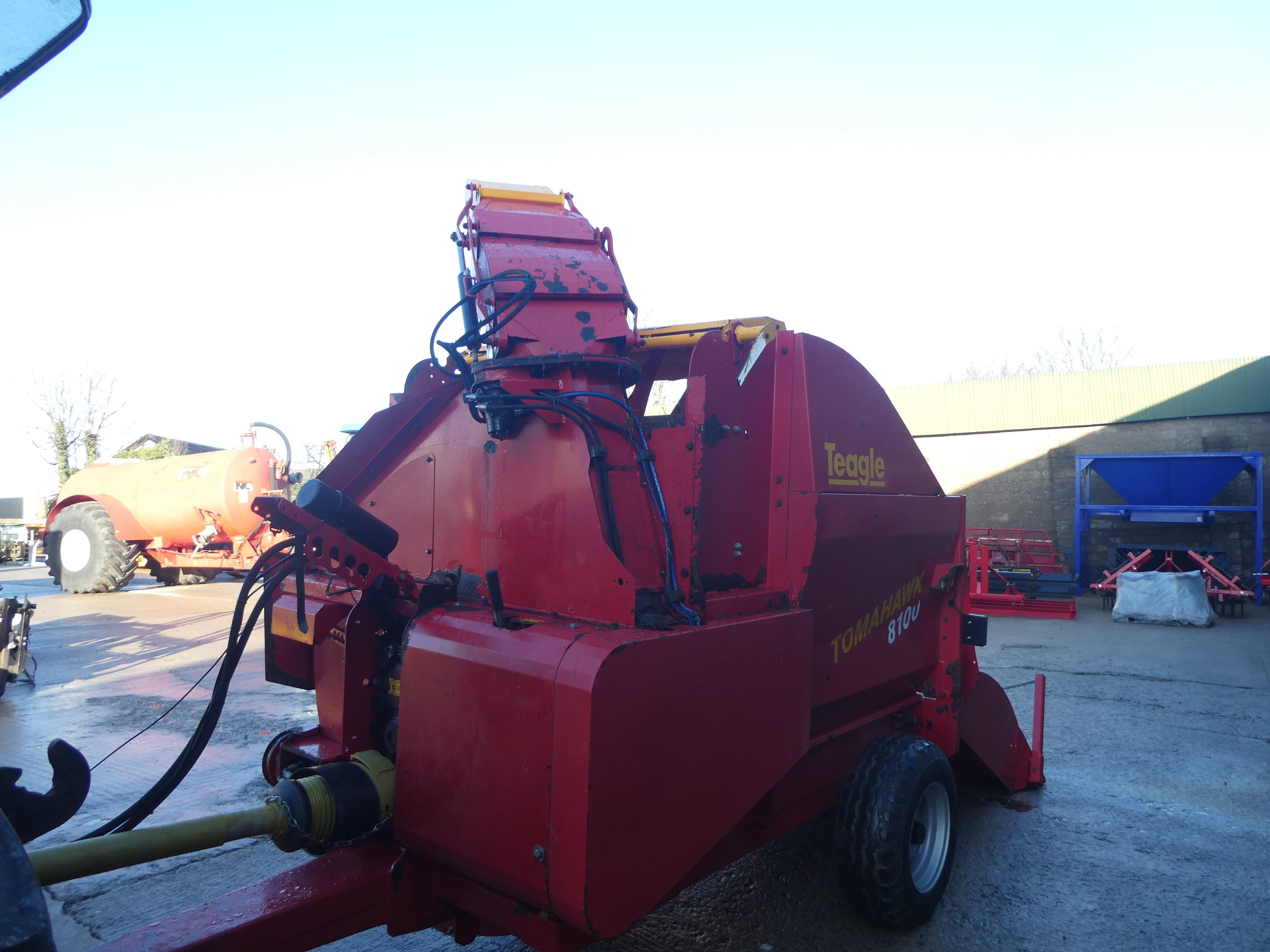 Teagle 8100 Silage/straw Shredder