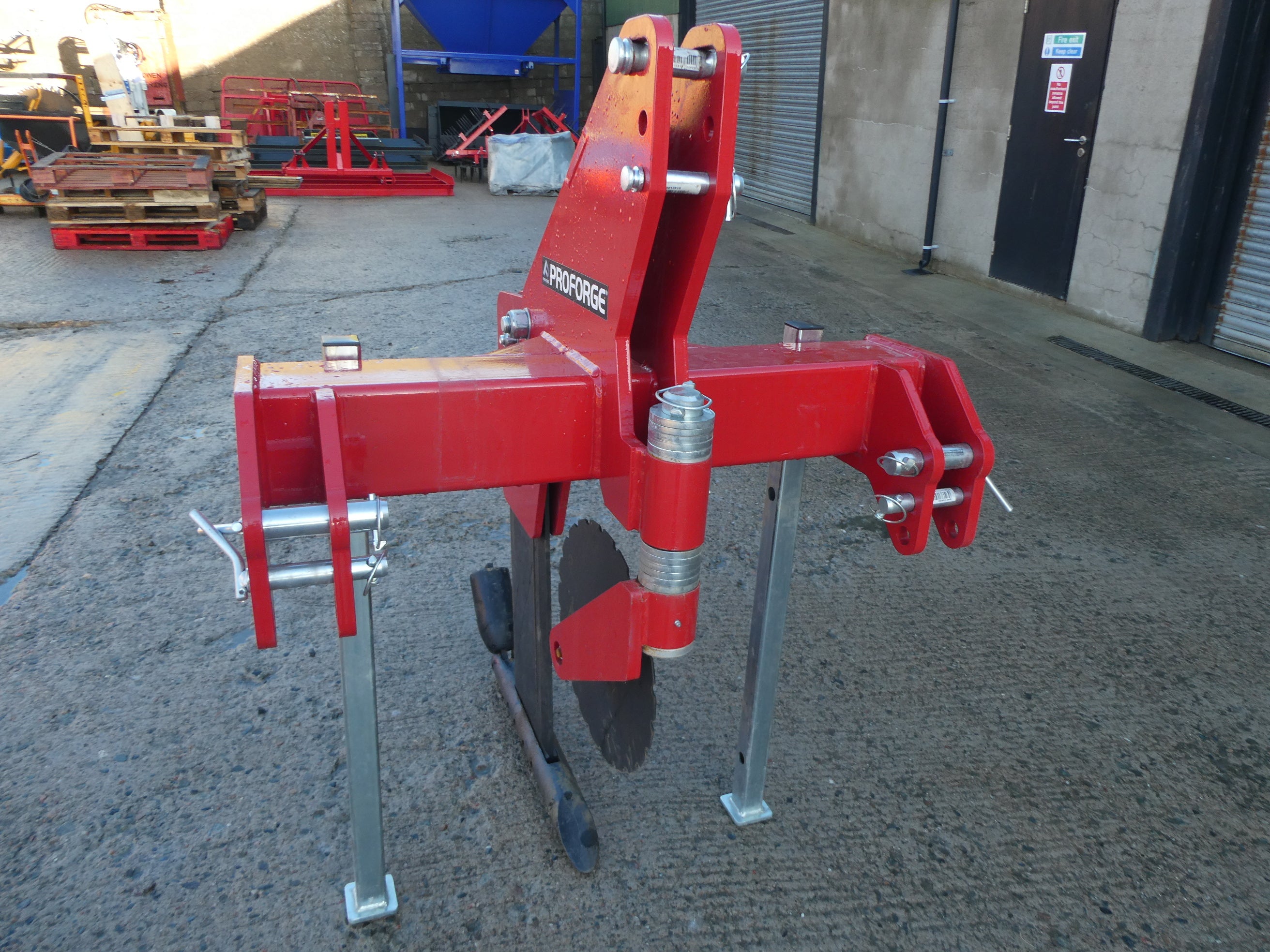 Proforge Single leg mole Plough