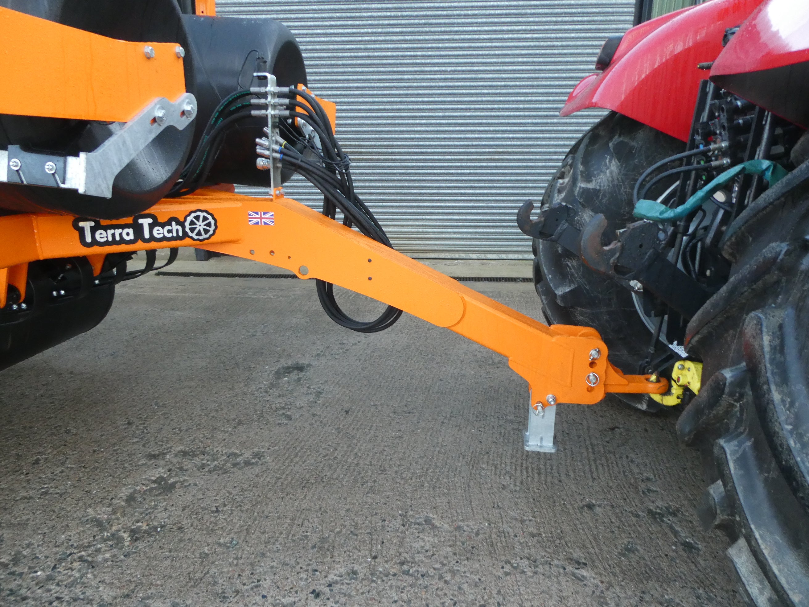 Terra Tech 630 land rollers with levelling boards