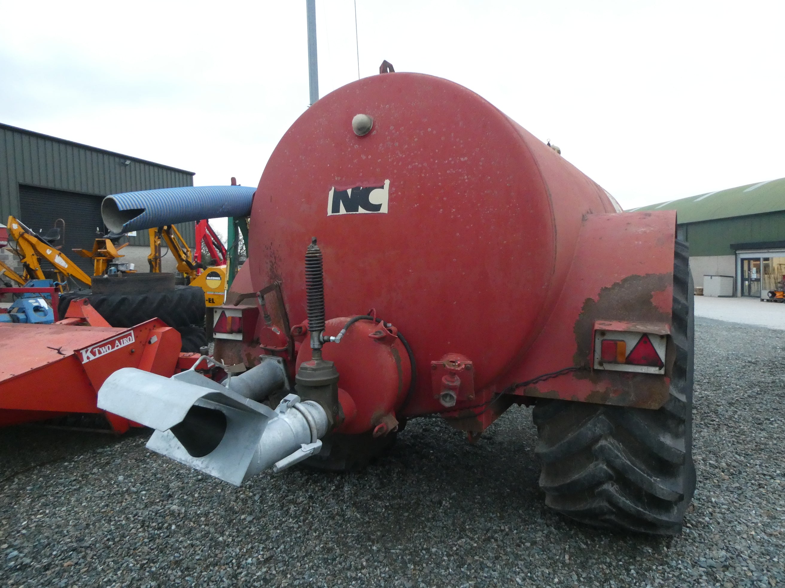 NC 2000 Gallon Slurry tanker