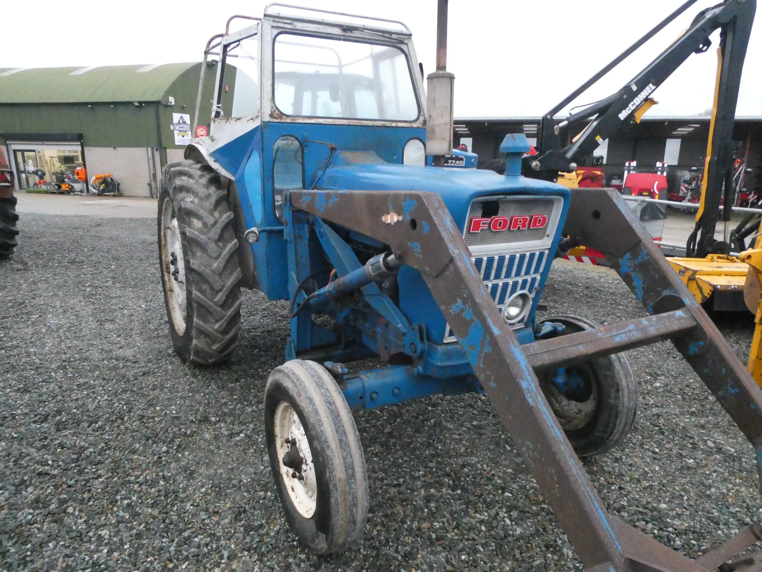 Ford 4000 2wd with loader