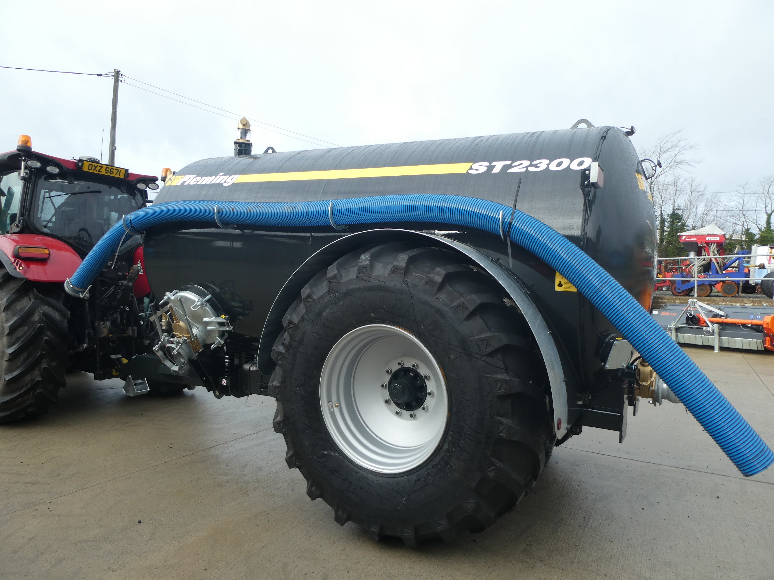 Fleming 2300 gallon Recessed Tanker