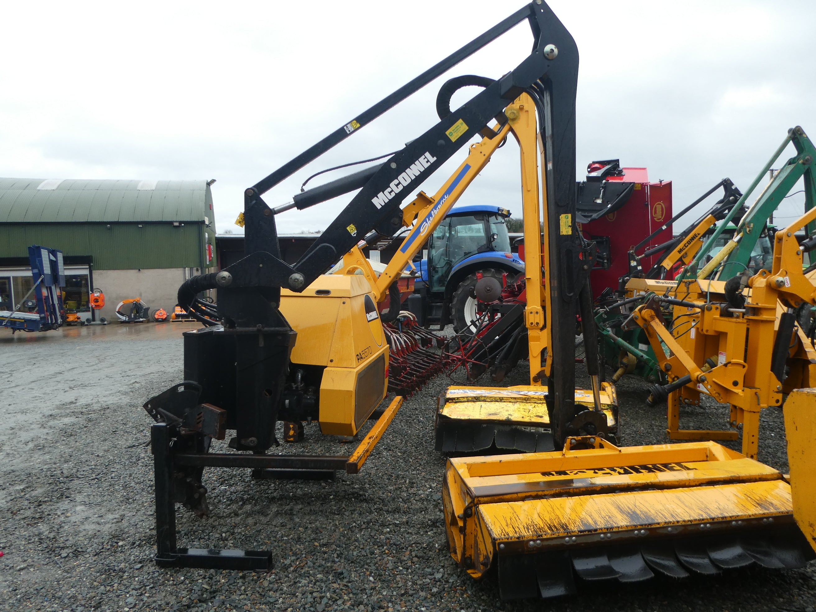 McConnel PA5570 waiting to be checked over