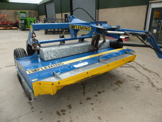 Fleming 9ft trailed offset Rotary topper