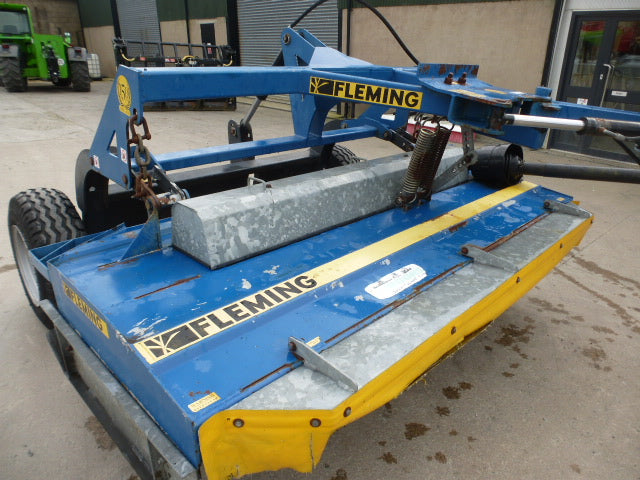Fleming 9ft trailed offset Rotary topper