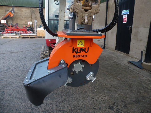 Klou Excavator mounted Stump Grinders