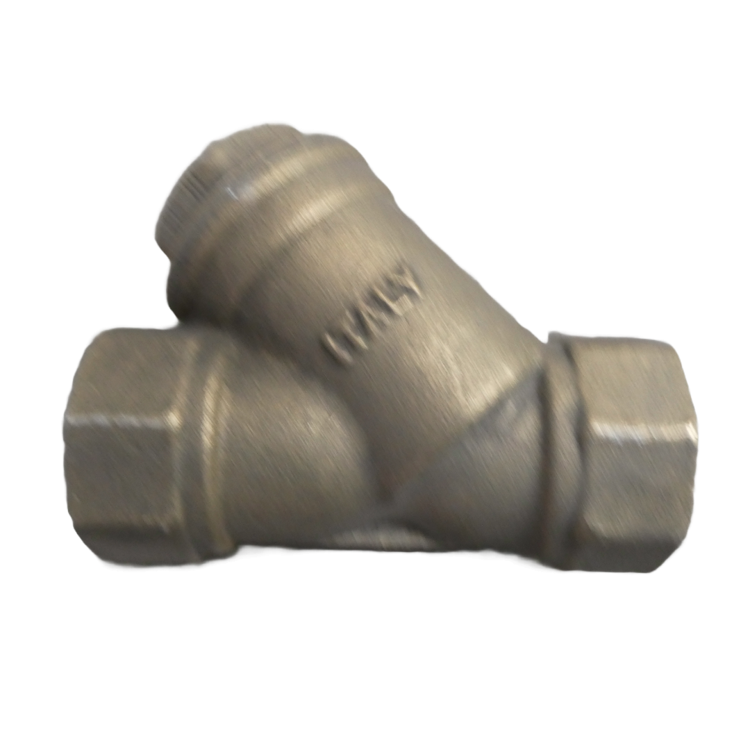 1" Brass Inline Y Filter