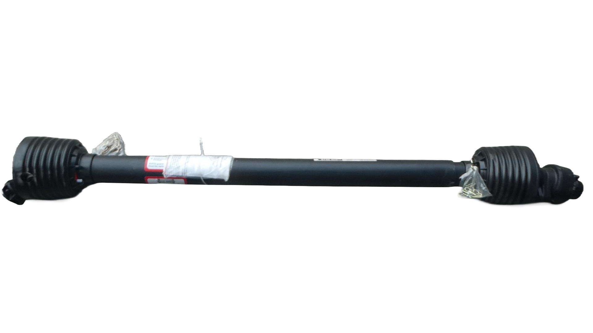4 Series PTO Shaft 1400mm - 6 Spline Shearbolt & Overun Clutch