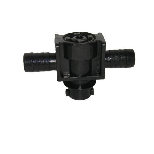 Jarmet Double Hose Tail Anti Drip Nozzle Body - Clip-On