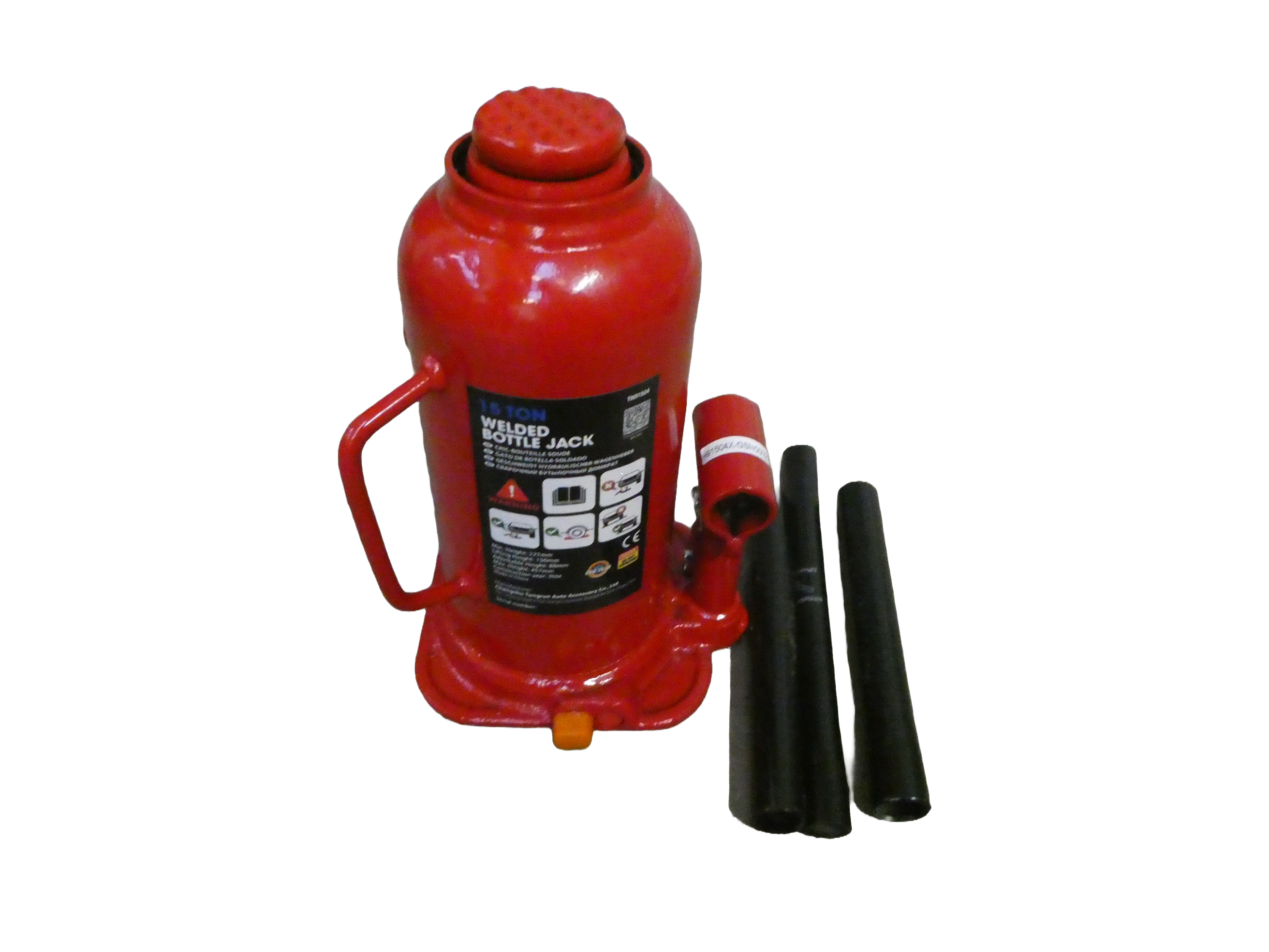 15 Ton Bottle Jack - Heavy Duty