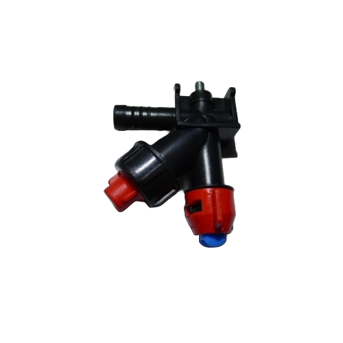 Jarmet Single Hose Tail Anti Drip Nozzle Body With Nozzle, Cap, Filter and Seal - Bolt-On