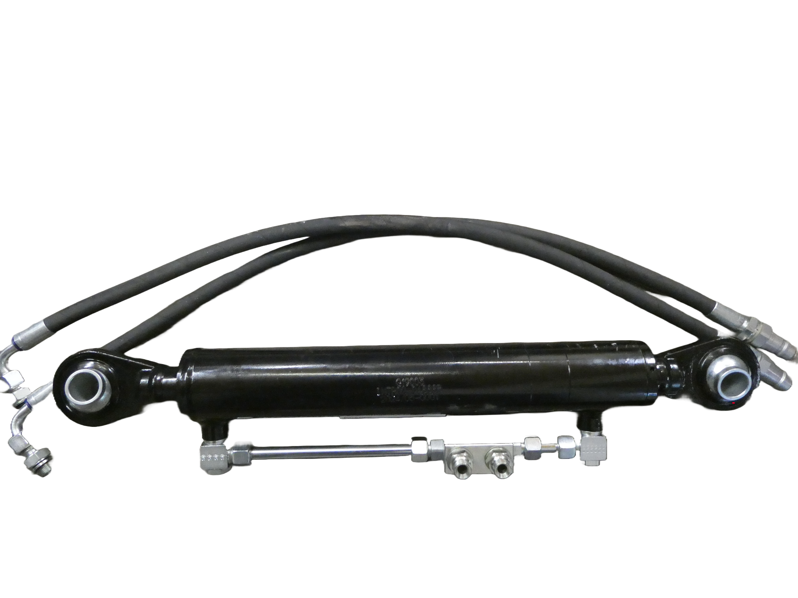 24" Hydraulic Top Link with Anti Creep Valve & Hoses - Cat 2/2