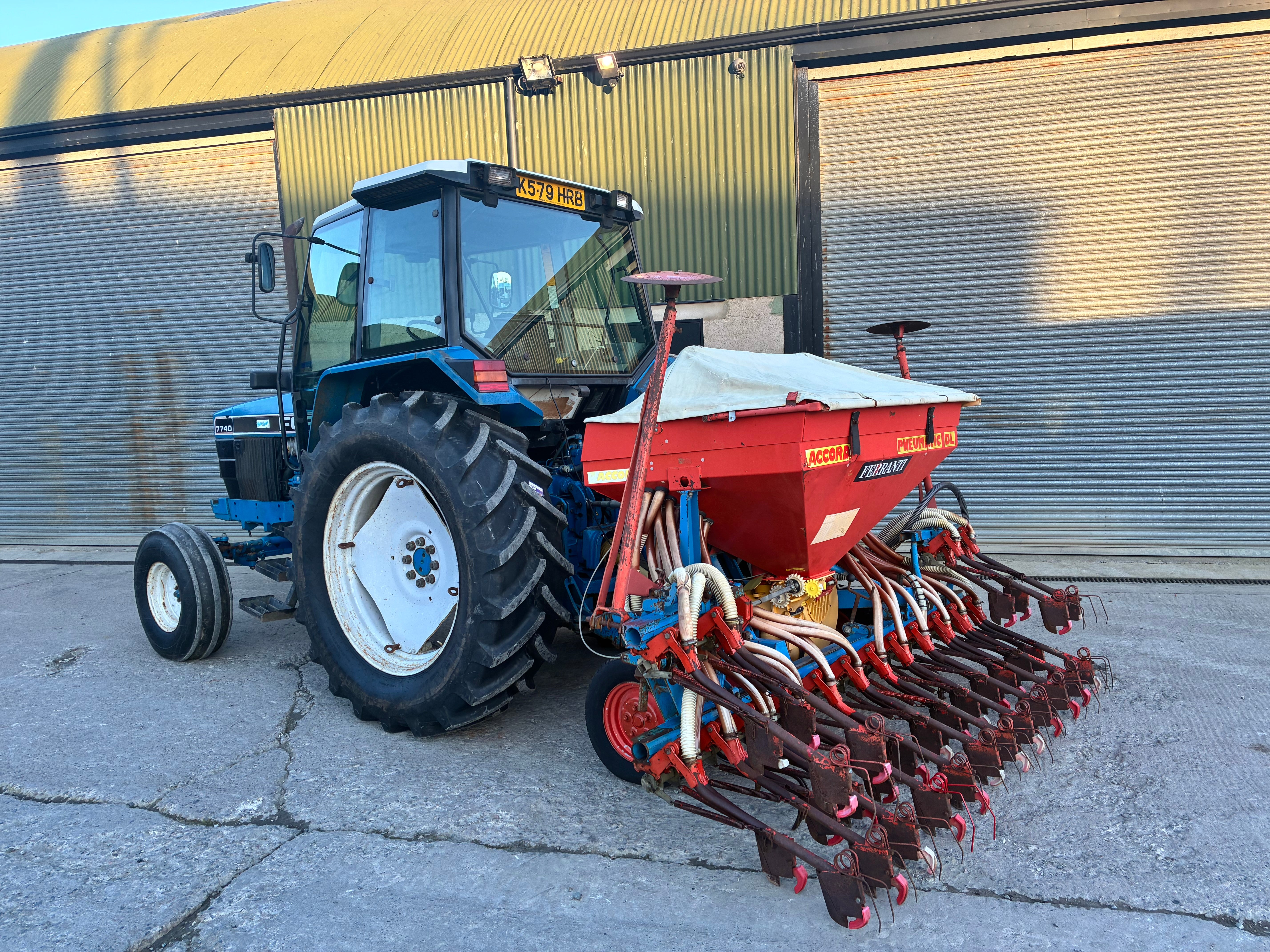 Accord 3 point linkage 4m grain drill