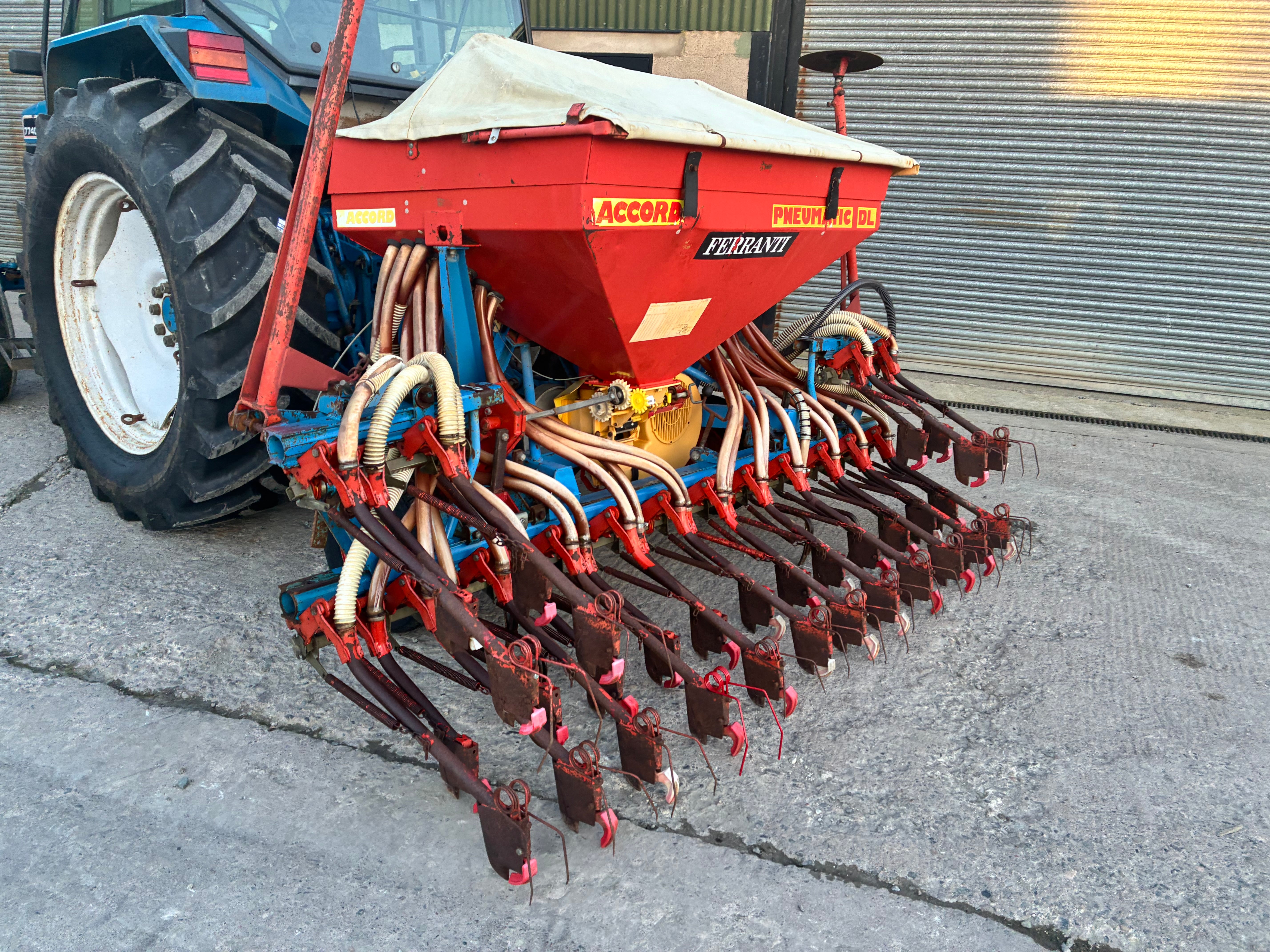 Accord 3 point linkage 4m grain drill