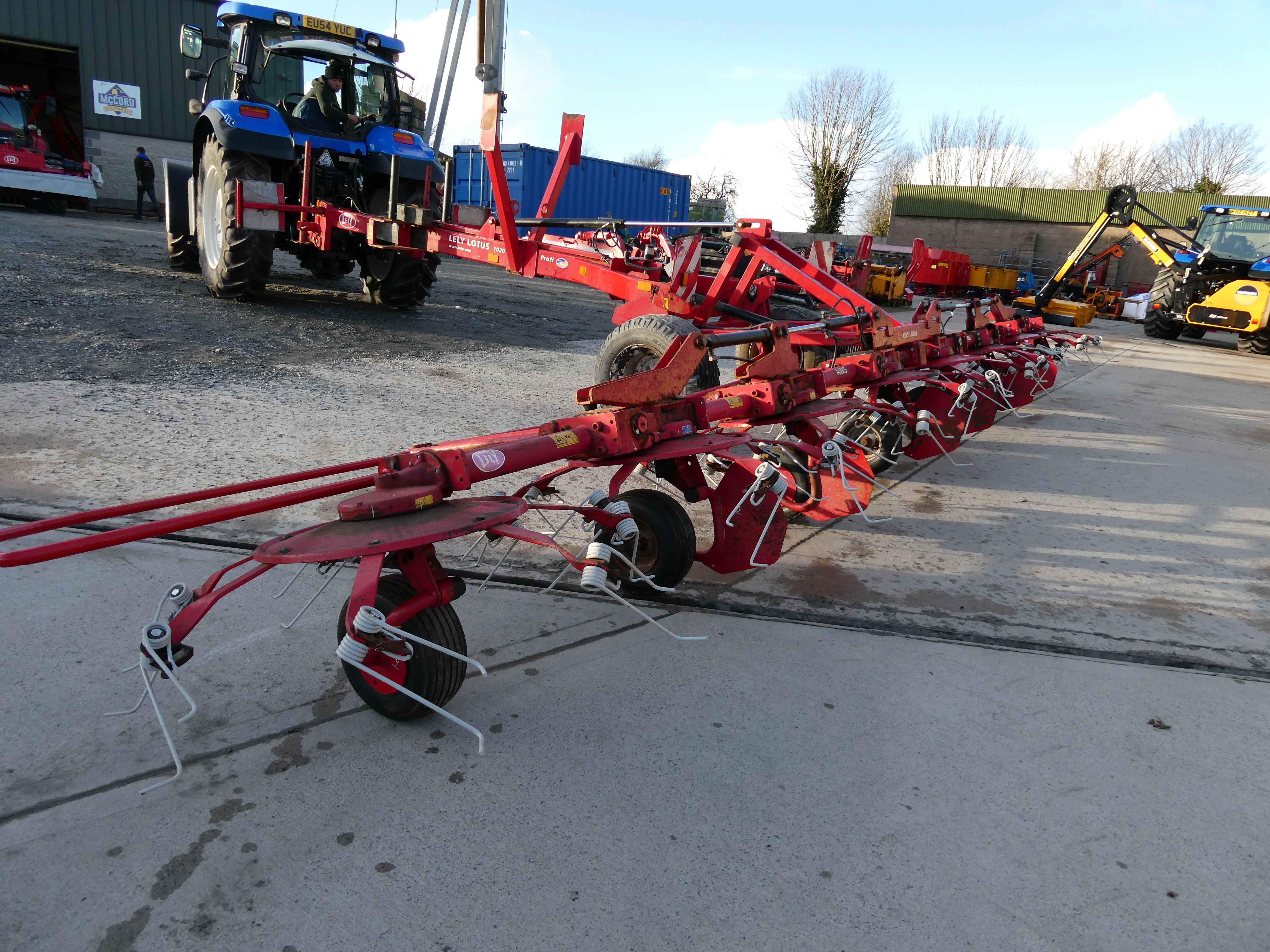 Lely lotus 1020 Trailed tedder